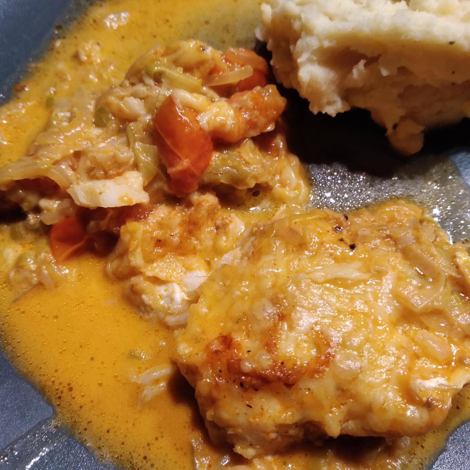 Cabillaud et poireaux crème paprika - Recette Cookeo | Moulinex