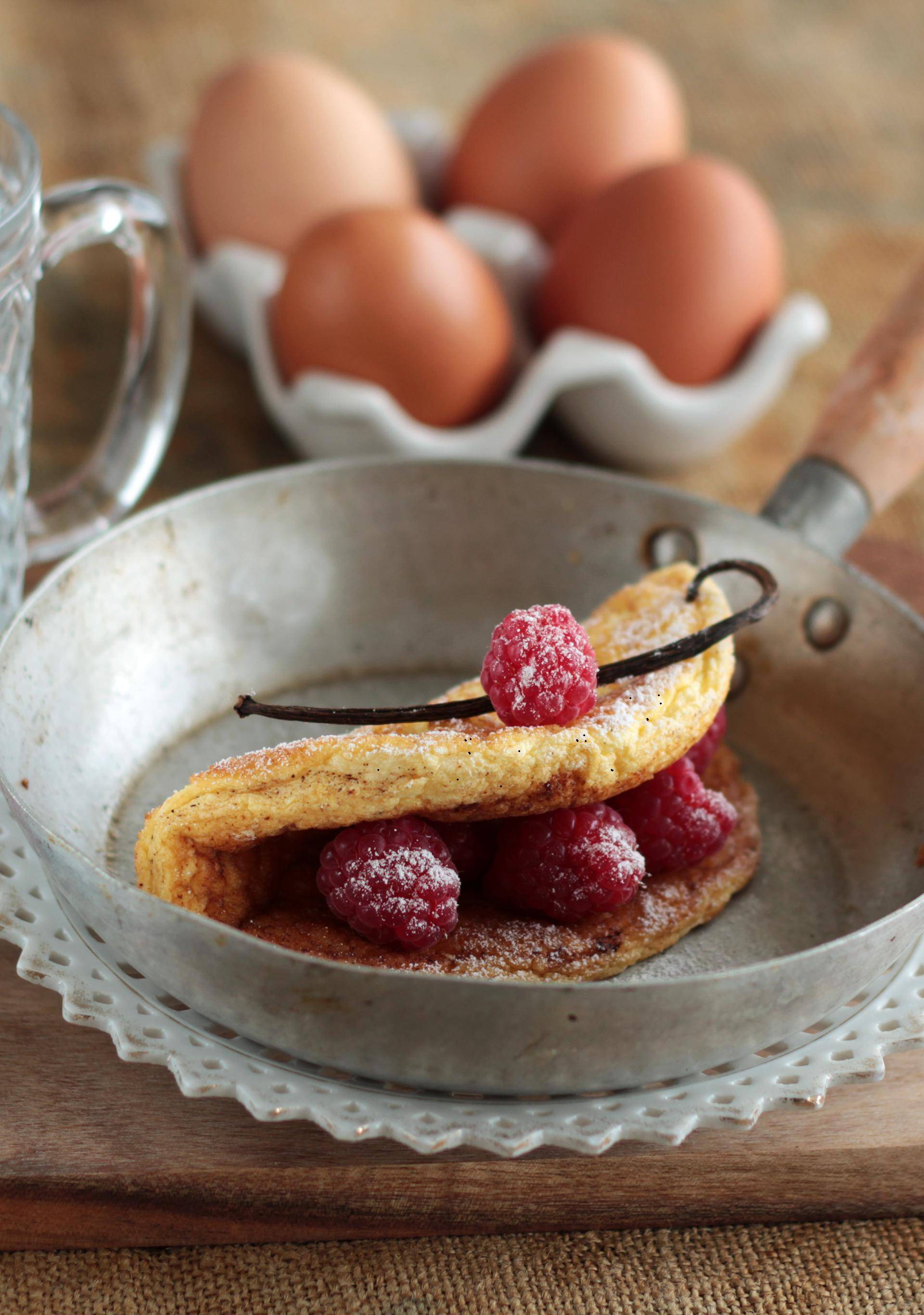 Omelette sucrée à la vanille - Recette Companion Connect | Moulinex