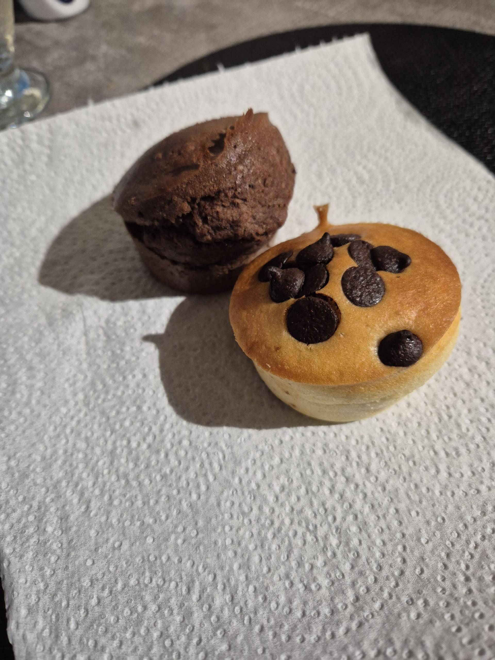 Muffins cœur fondant Nutella et chocolat - Recette Easy Fry Mega | Moulinex