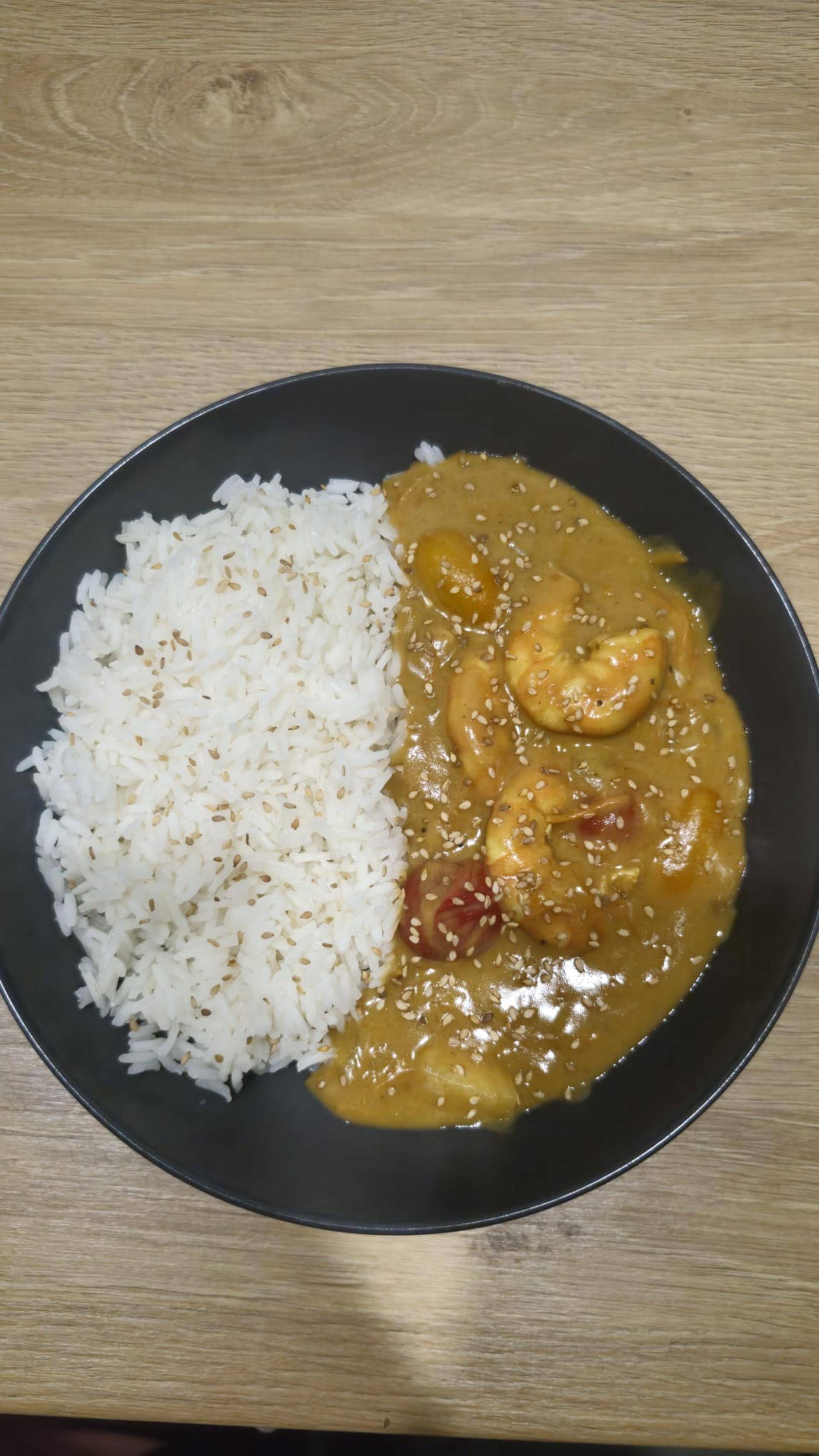Curry aux crevettes - Recette Cookeo Infinity Autostir | Moulinex