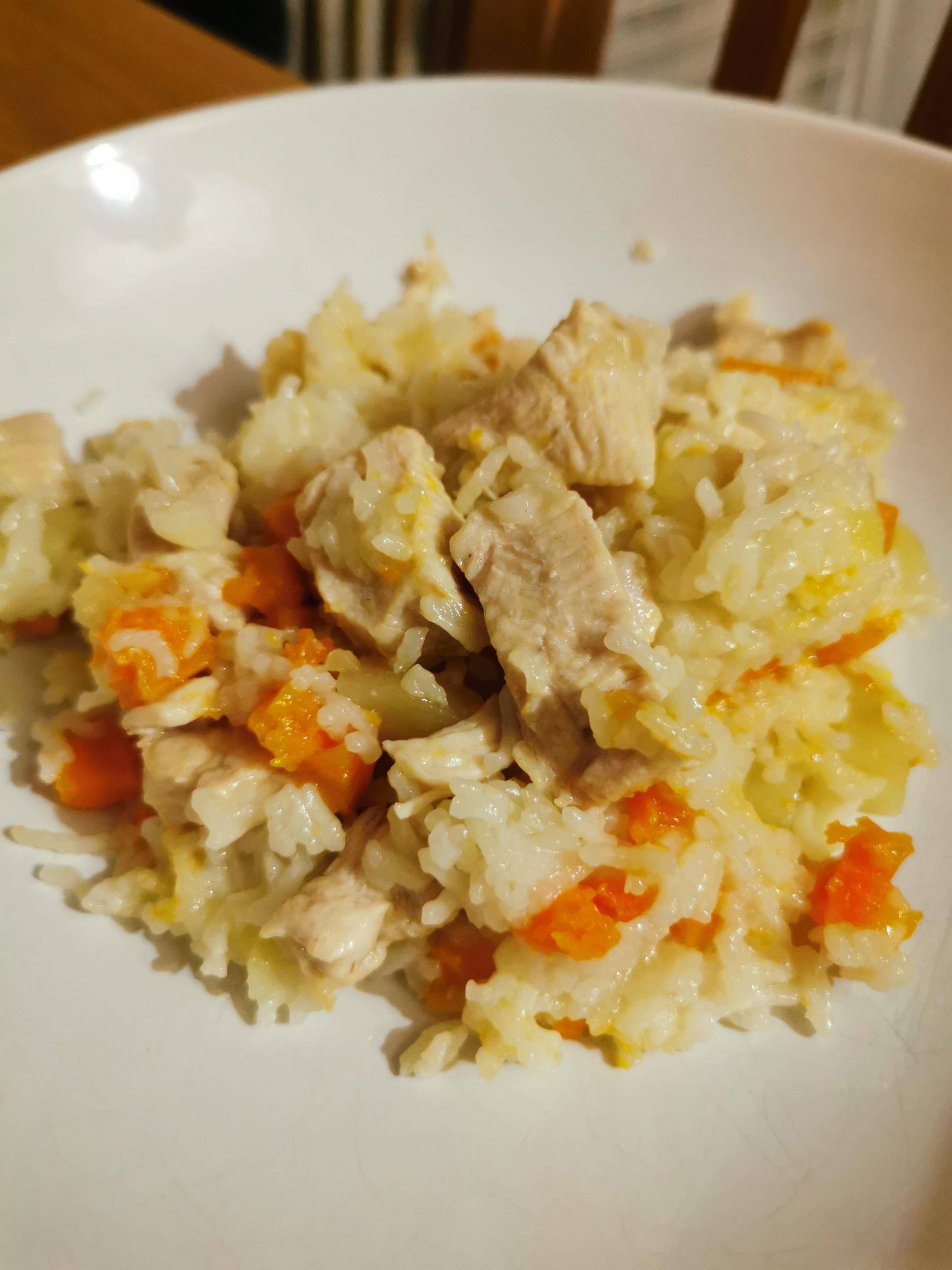 Riz poulet petits légumes - Recepten Cookeo V3 | Moulinex