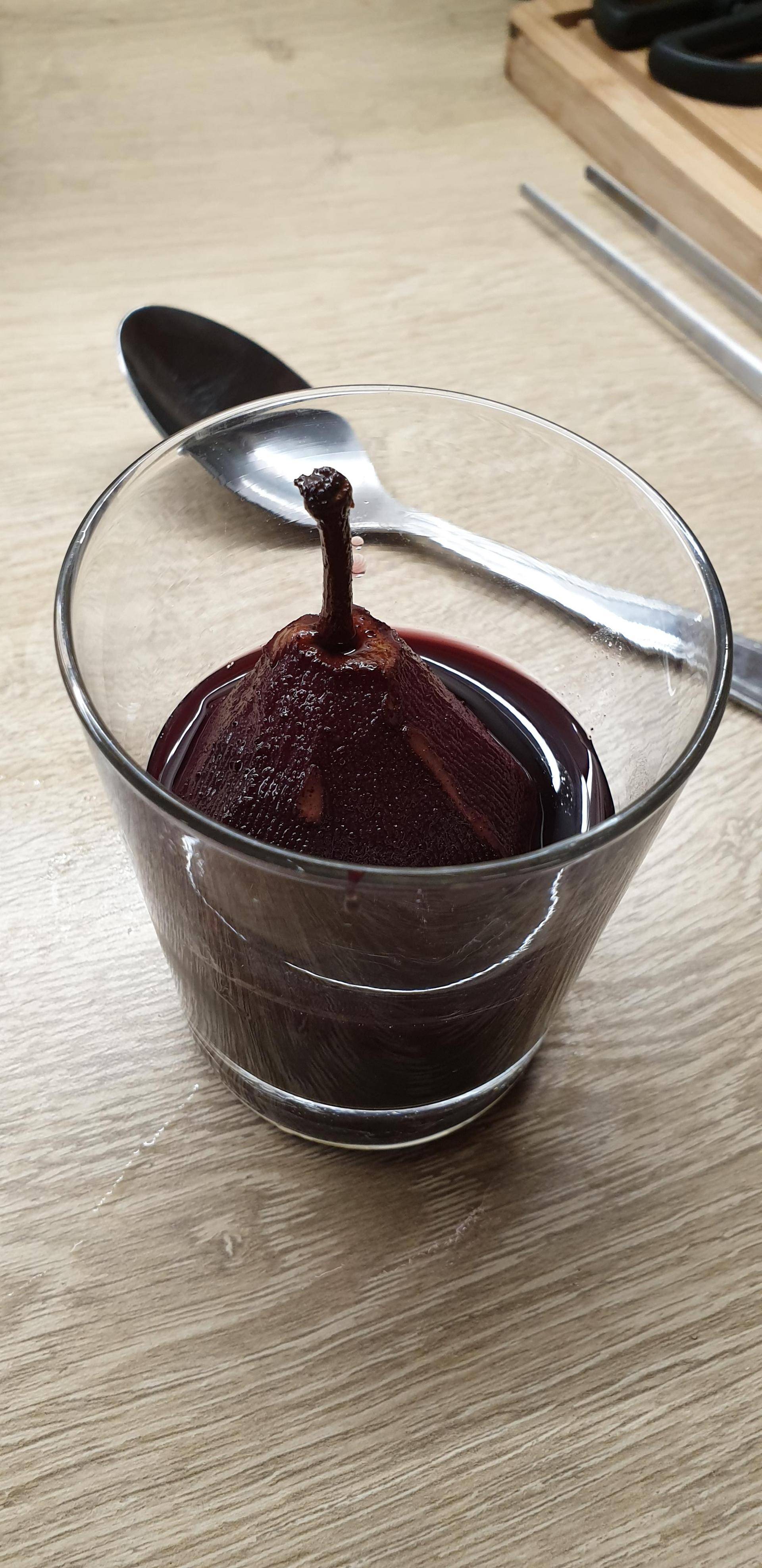 Poire au Vin Rouge facon pochée - Recepten Companion | Moulinex