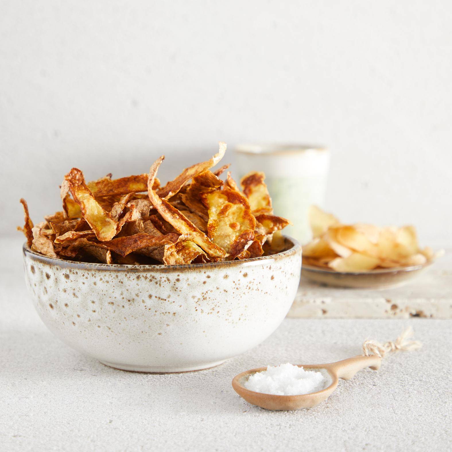 Chips d'épluchures de pommes de terre - Recette EASY FRY GRILL & STEAM 3 in 1 | Moulinex
