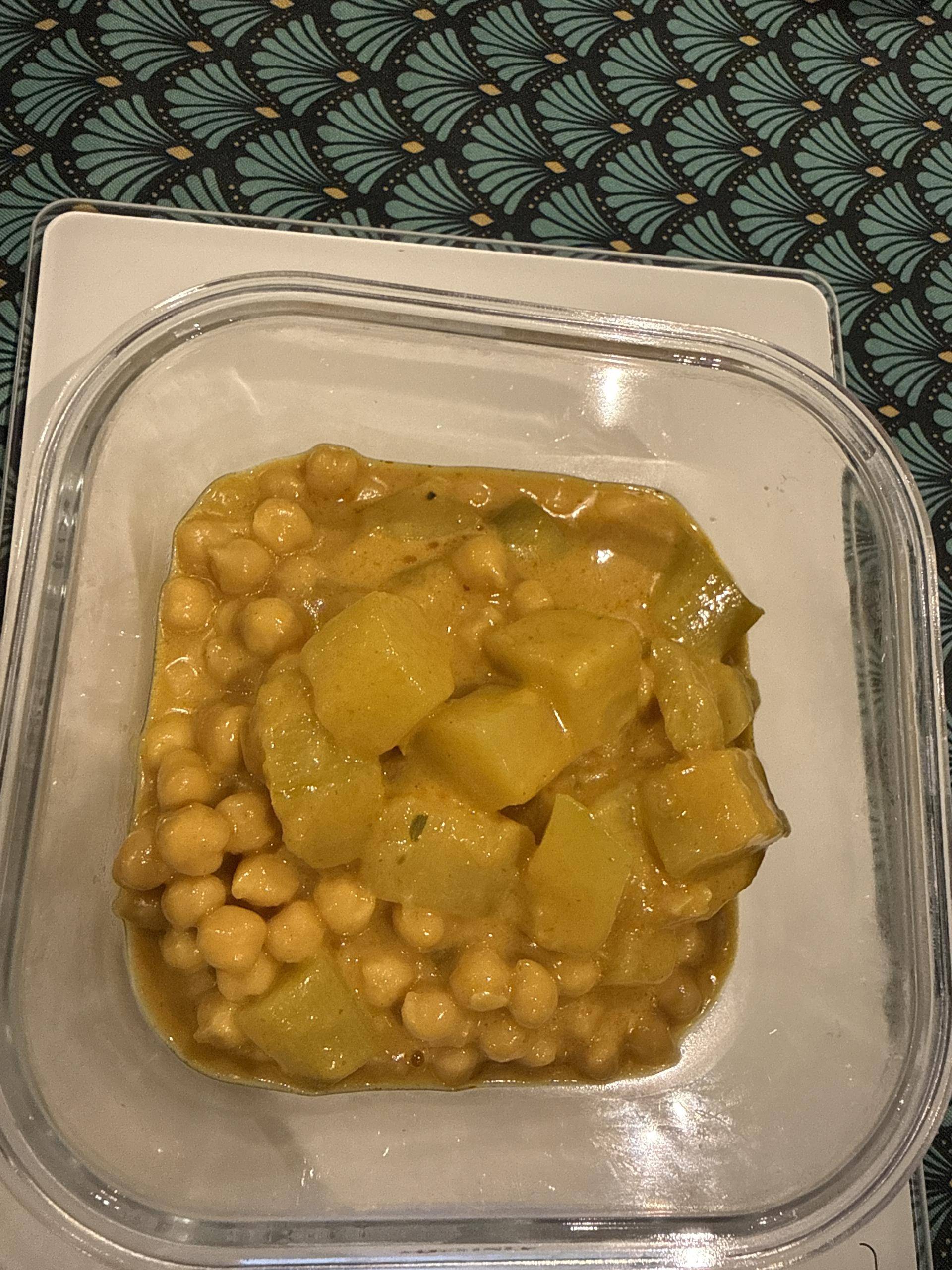 Curry de pois chiches et courgettes - Recette Companion Connect XL | Moulinex
