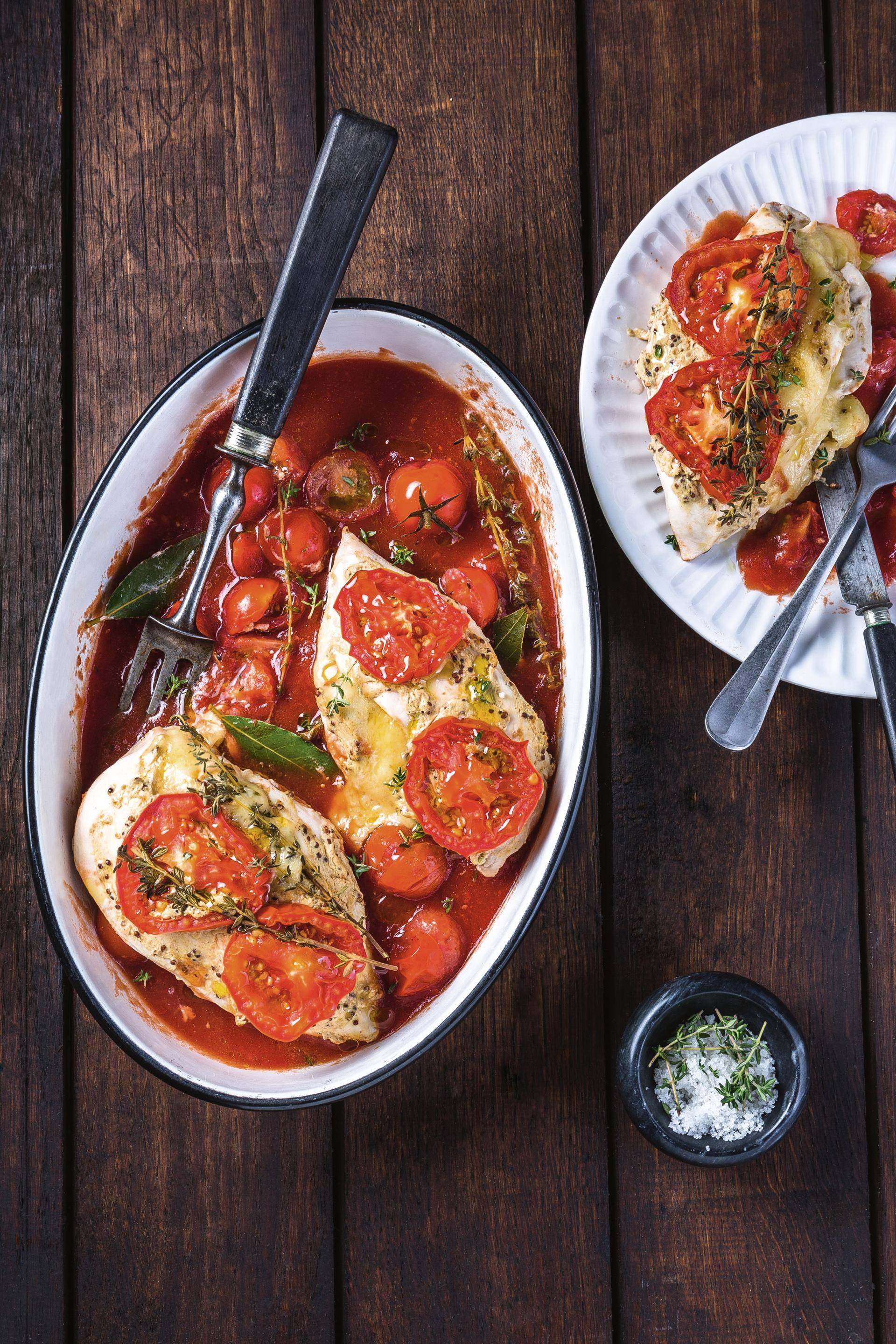 Filets de poulet farcis au fromage - Recepten Cuiseur vapeur | Moulinex
