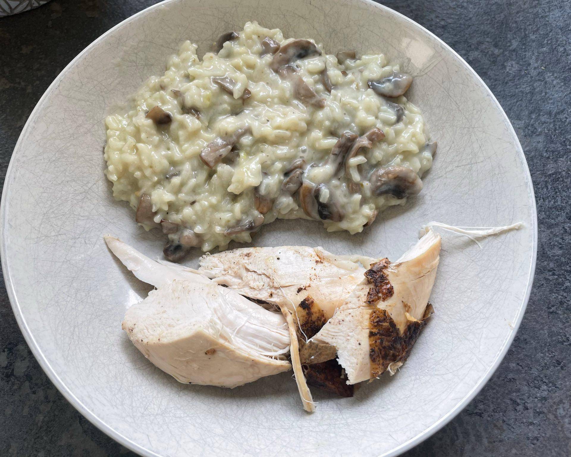 Risotto aux champignons et parmesan de Syvine - Recette Cookeo V3 | Moulinex