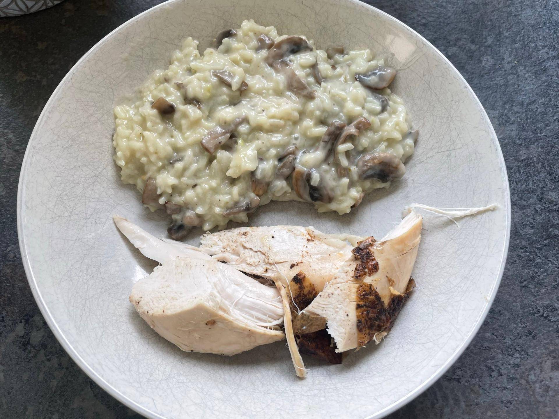 Risotto aux champignons et parmesan de Syvine - Recette Cookeo V3 | Moulinex