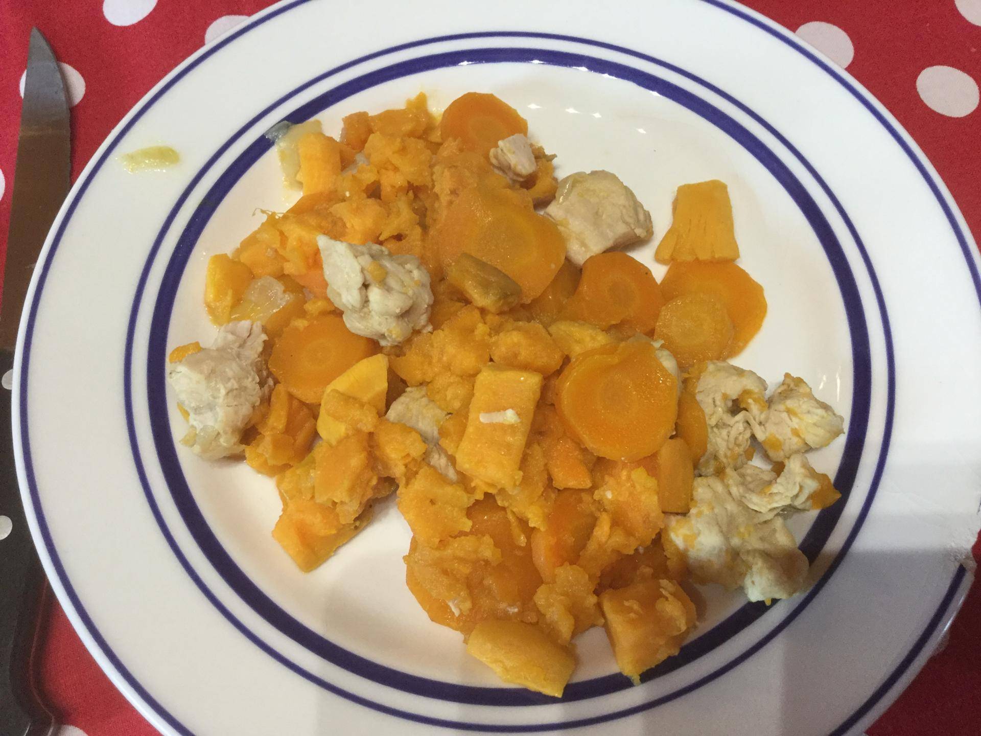 Sauter de dinde carotte et patate douces - Recepten Cookeo | Moulinex