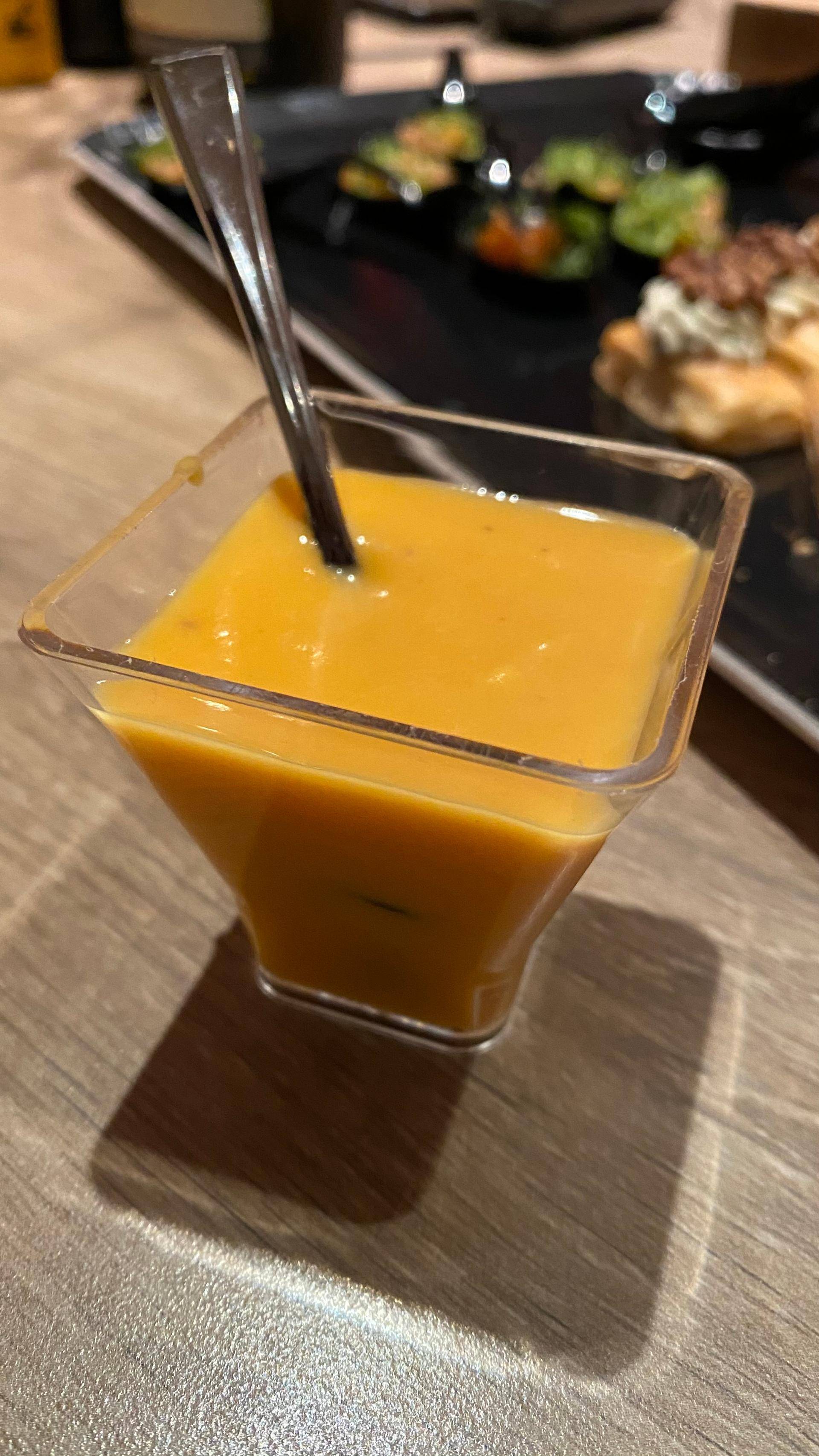 Velouté butternut et chèvre - Recepten Companion Connect | Moulinex