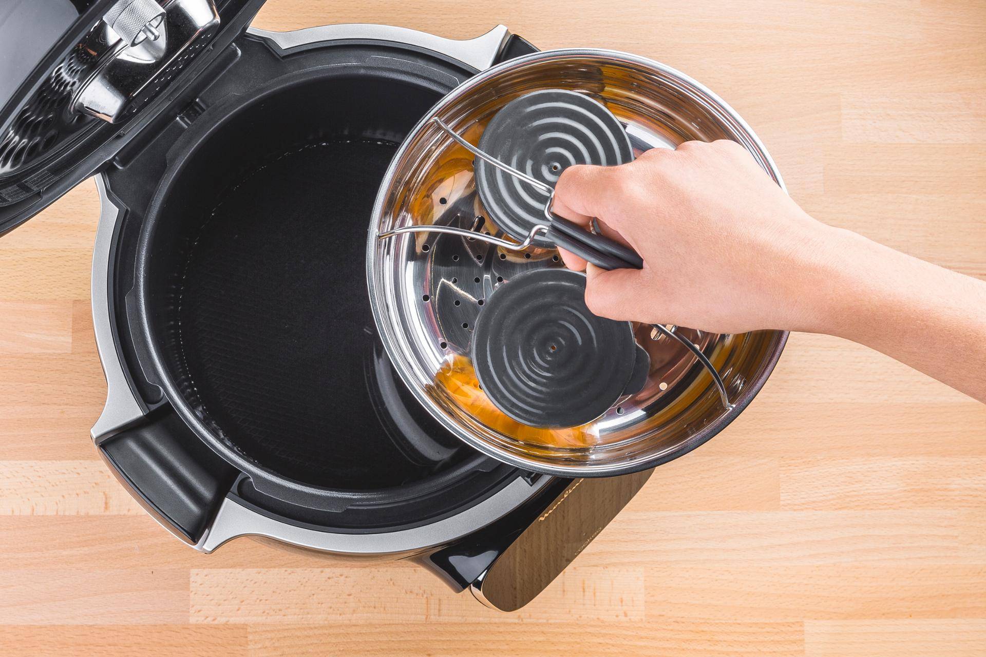 Œufs carottes mozza - Recette Cookeo | Moulinex