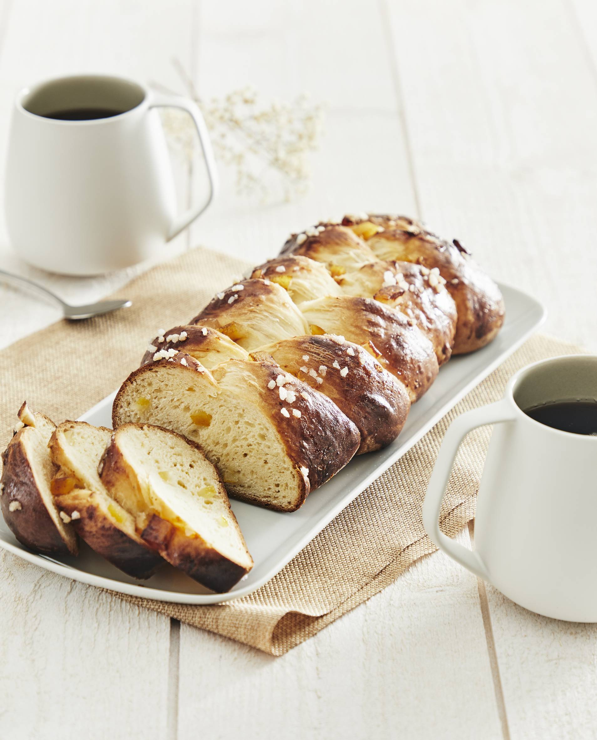 Brioche tressée aux citrons confits maison - Recette Companion | Moulinex