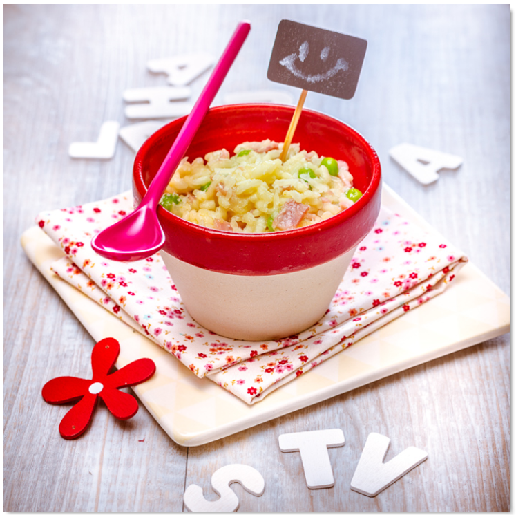 Risotto aux légumes pour bébé - Recette Companion | Moulinex