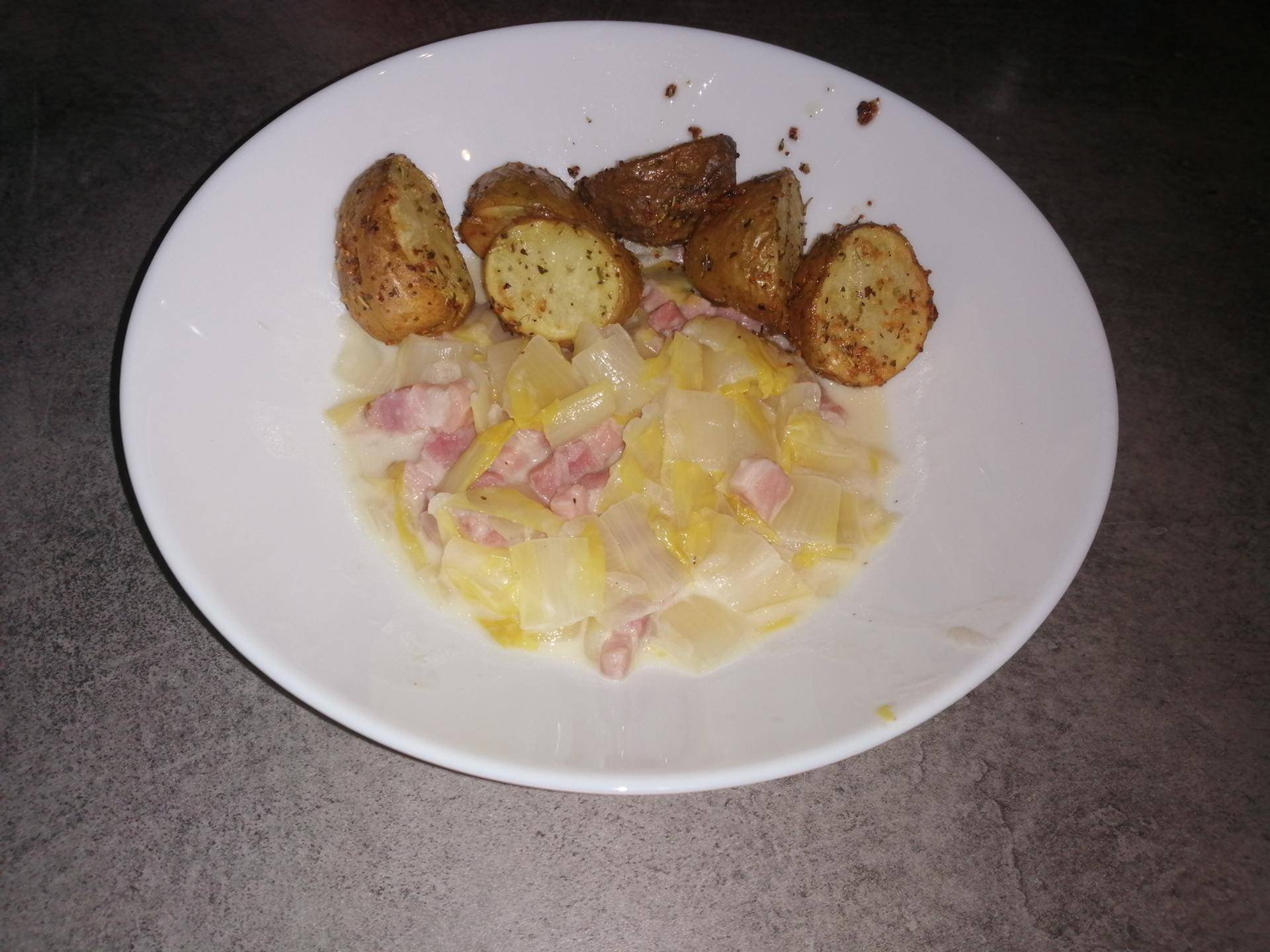 Fondue d'endives aux lardons fumés - Recepten Companion Connect XL | Moulinex