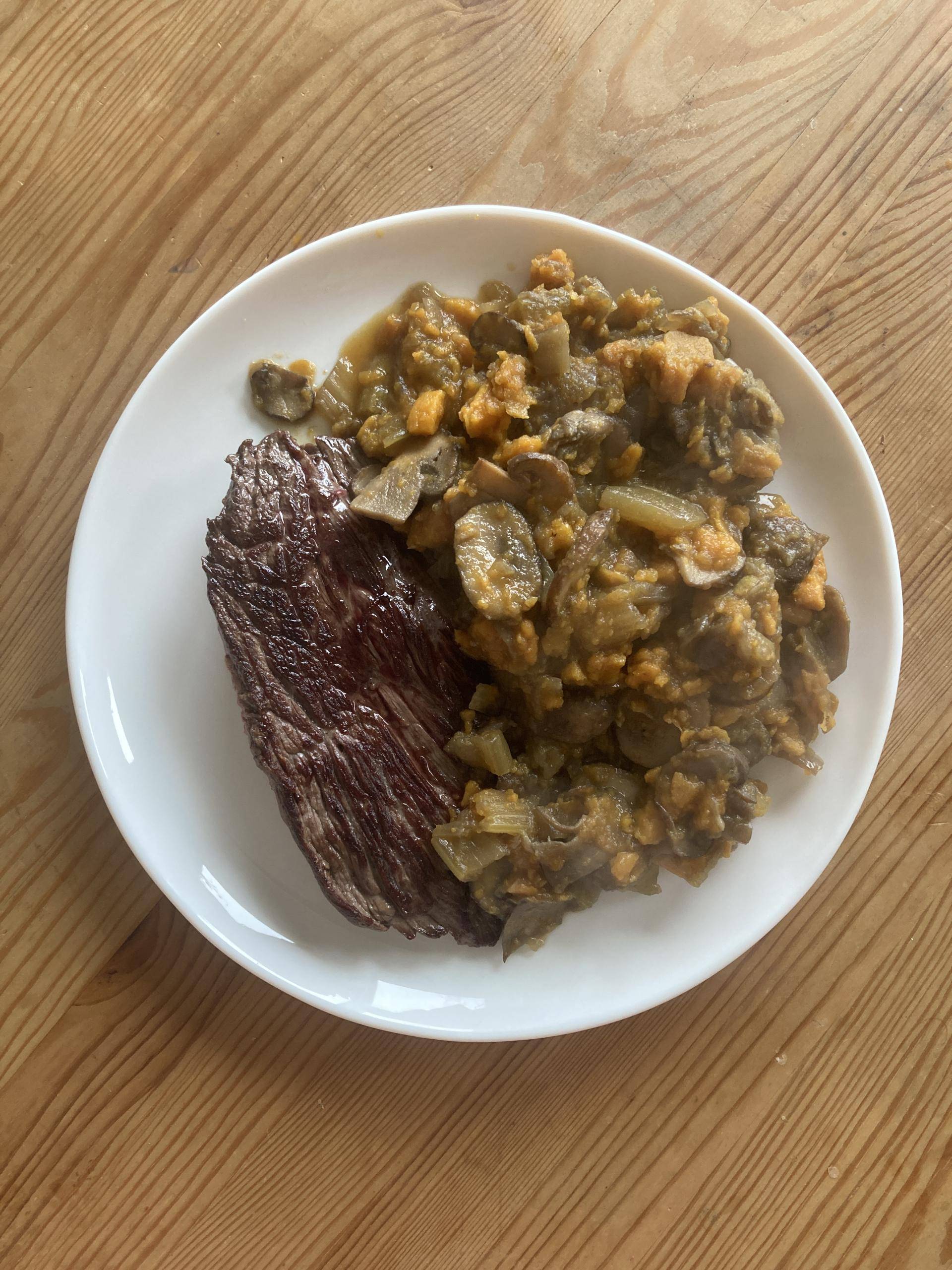 Poêlée d’automne patate douce et champignons - Recette Cookeo V3 | Moulinex