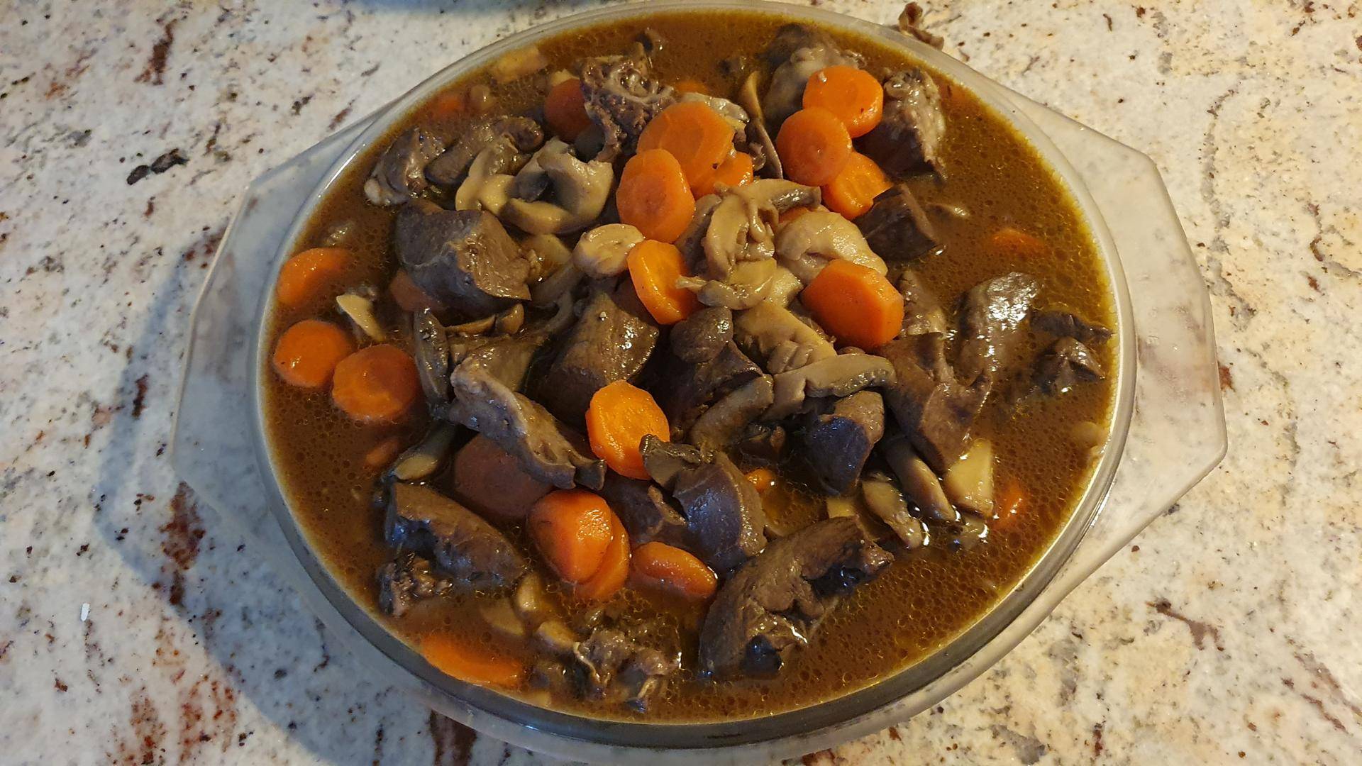 Coeur de veau aux champignons et carottes - Recette Companion Connect XL | Moulinex