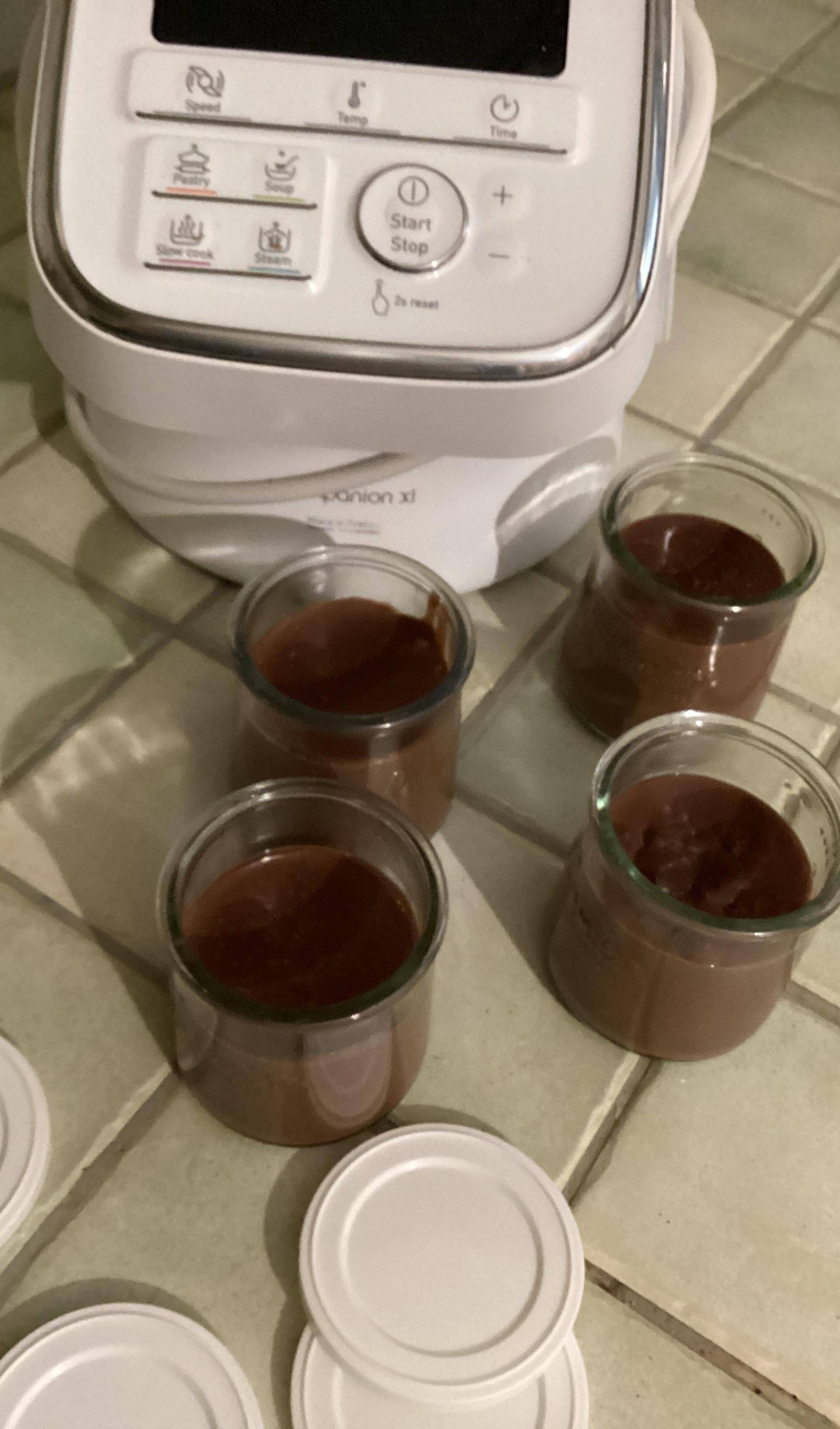 Crème aux chocolat - Recette Companion Connect XL | Moulinex