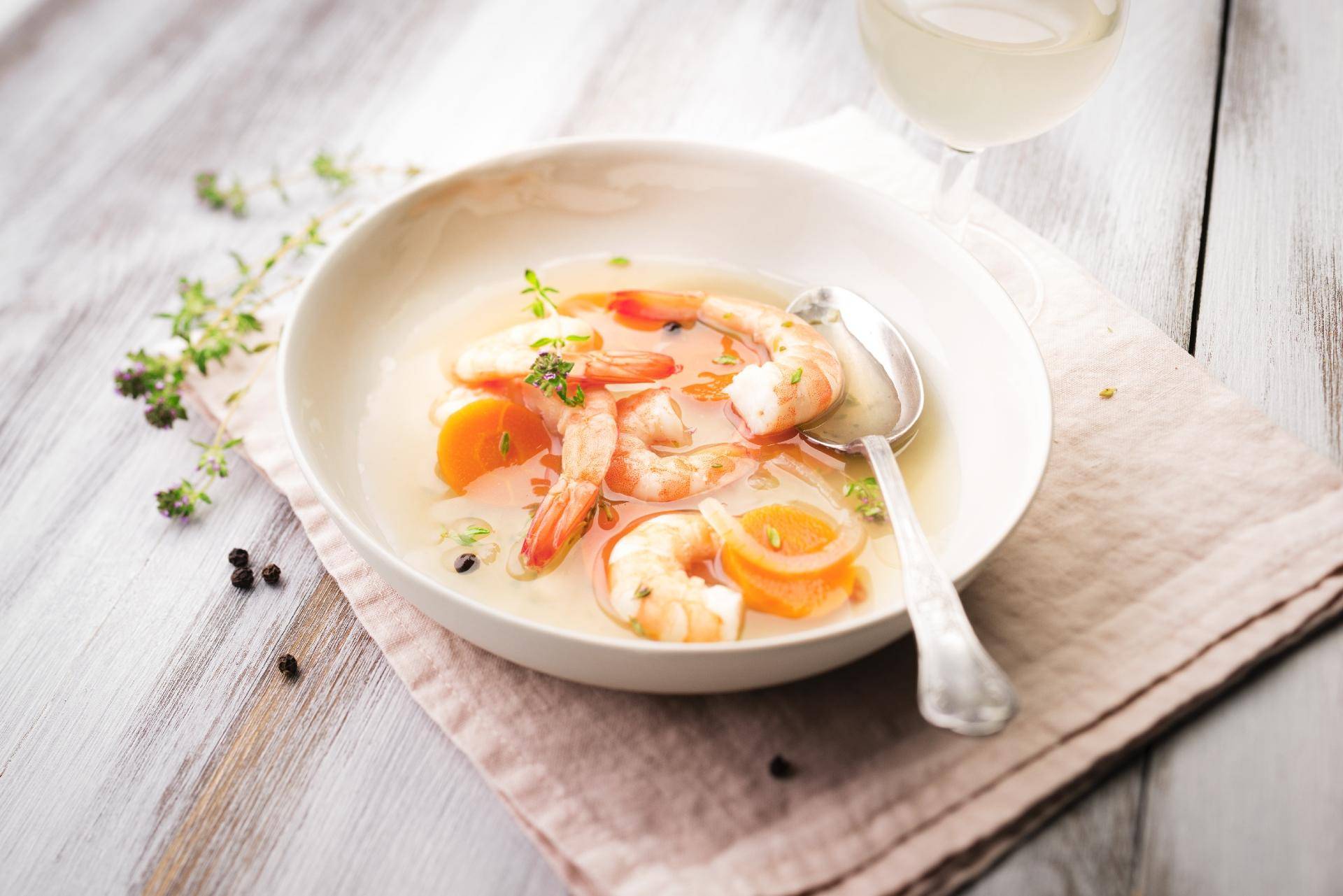 Garnalen in court-bouillon - Recette Cookeo | Moulinex