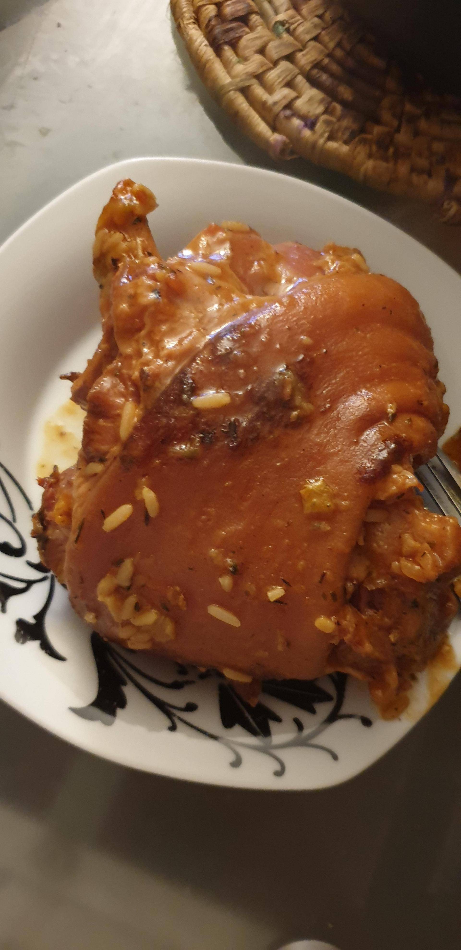 Jarret de porc riz et légumes - Recepten Cookeo | Moulinex