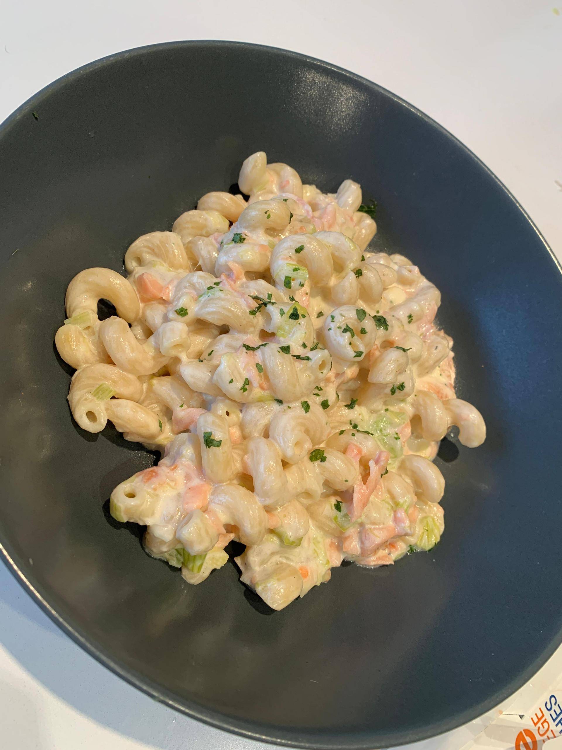 Cavatappi au saumon fumé et poireaux - Recette Cookeo | Moulinex