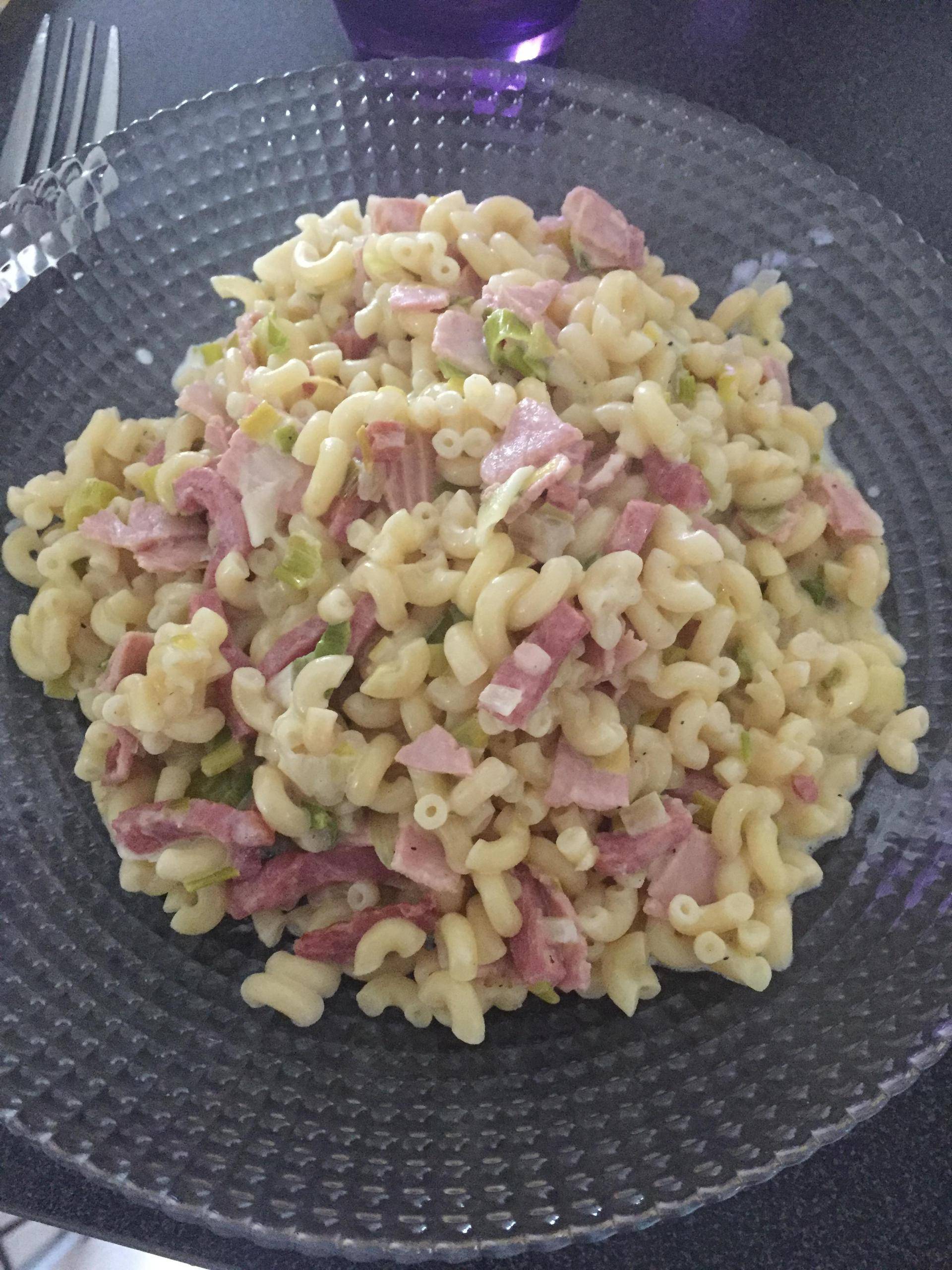 One pot coquillettes poireaux - Recepten Cookeo | Moulinex