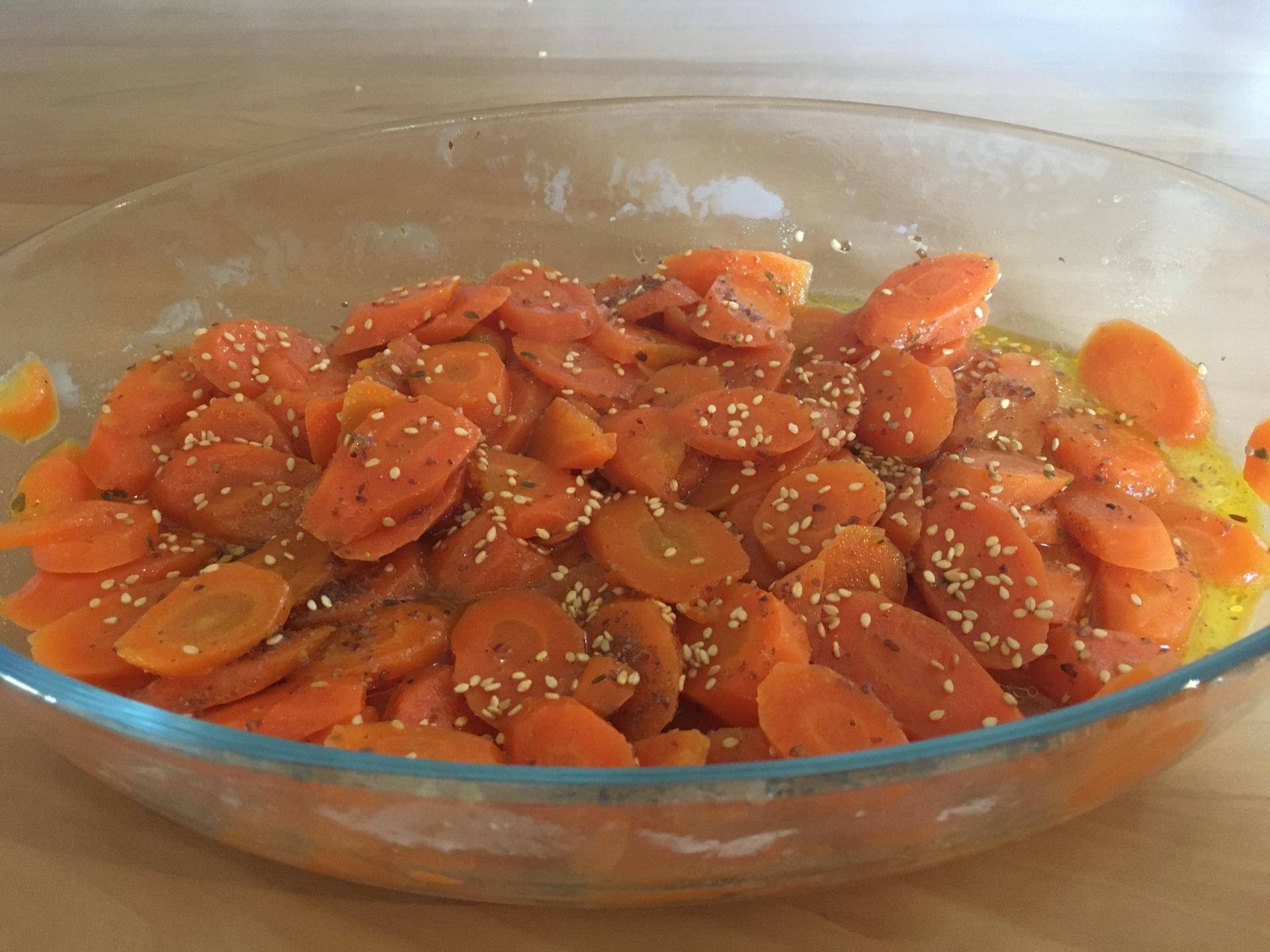 Carottes braisées au graines de lin - Recepten Cookeo | Moulinex