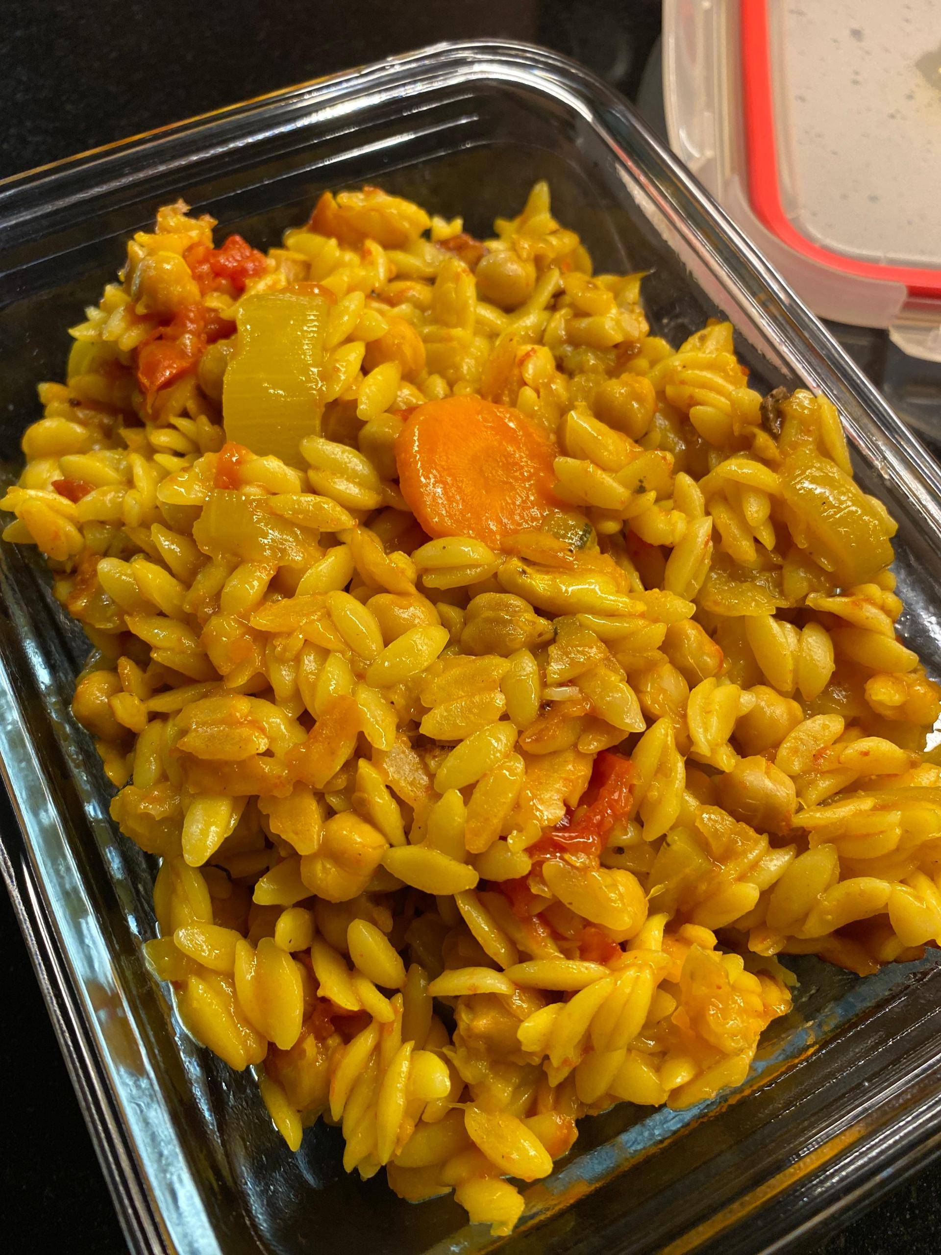 Légumes orzo pois chiche - Recepten Cookeo | Moulinex