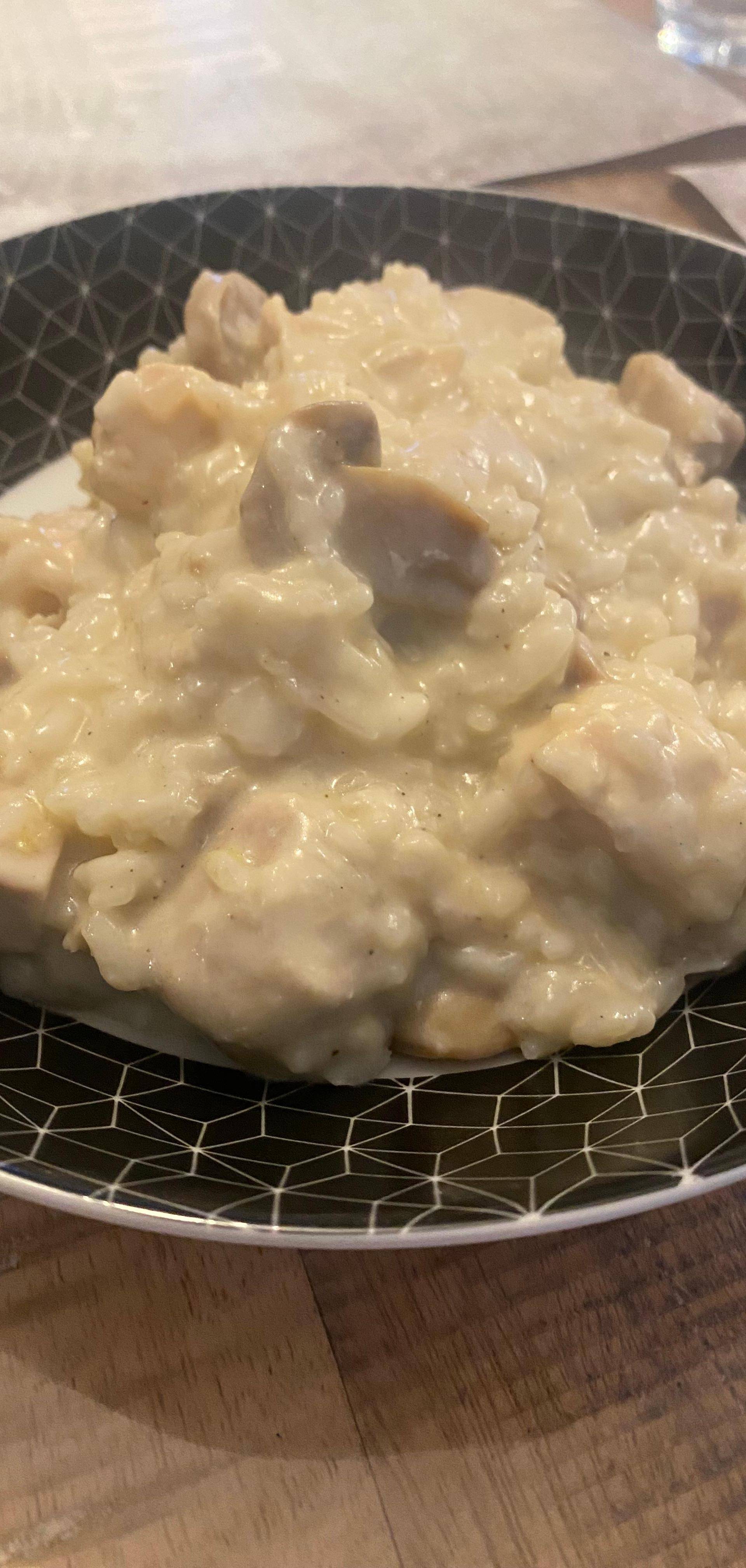 Risotto poulet et champignons - Recette Companion Connect XL | Moulinex