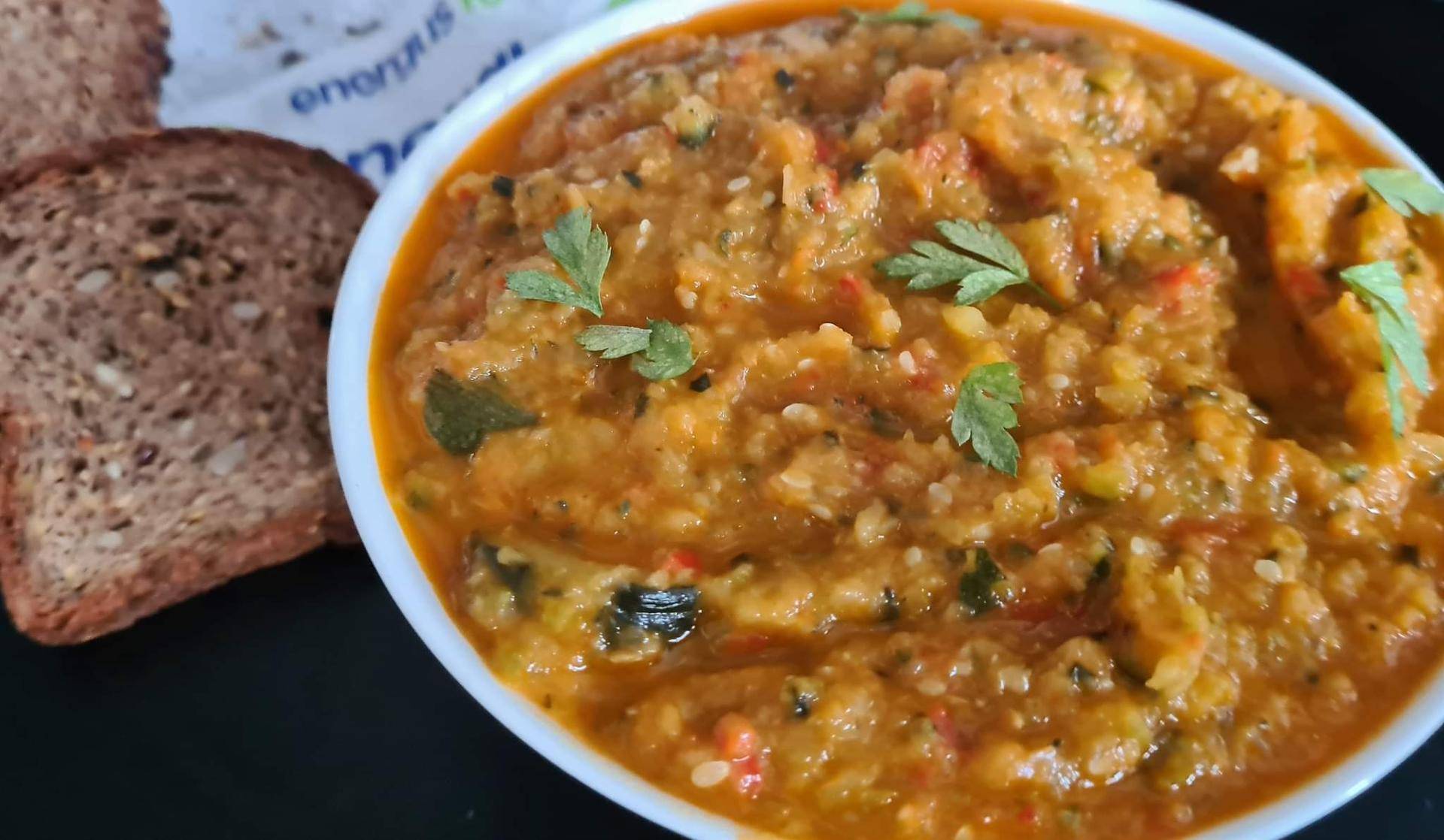 Caviar de courgettes au curry rouge - Recette Companion Connect XL | Moulinex