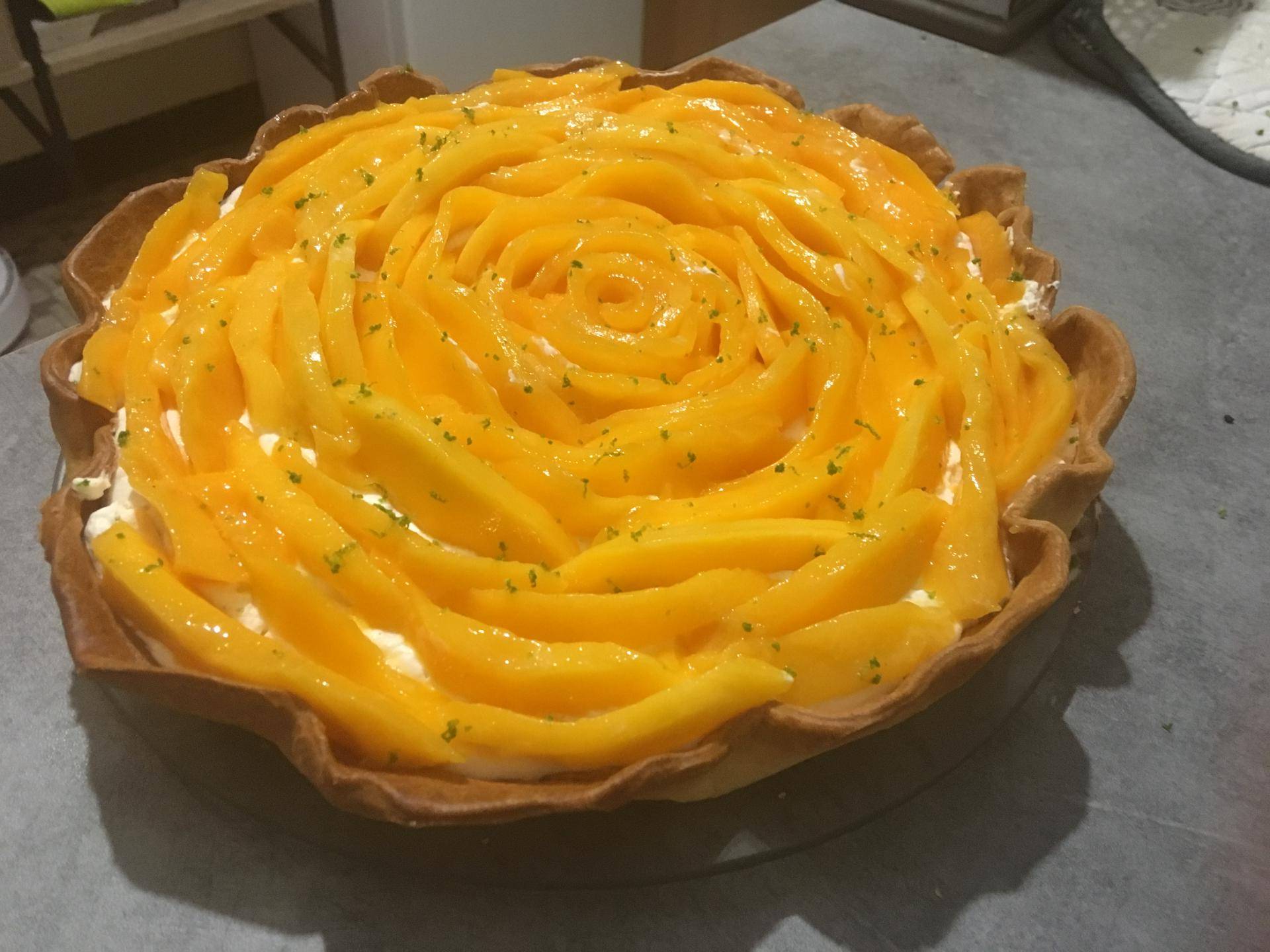 Tarte à la mangue - Recepten Companion Connect | Moulinex