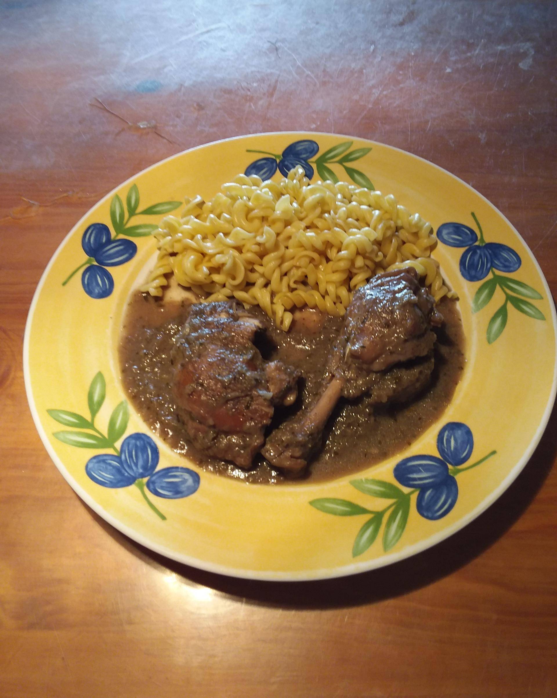 Poulet aux oignons et au vin - Recepten Companion Connect XL | Moulinex