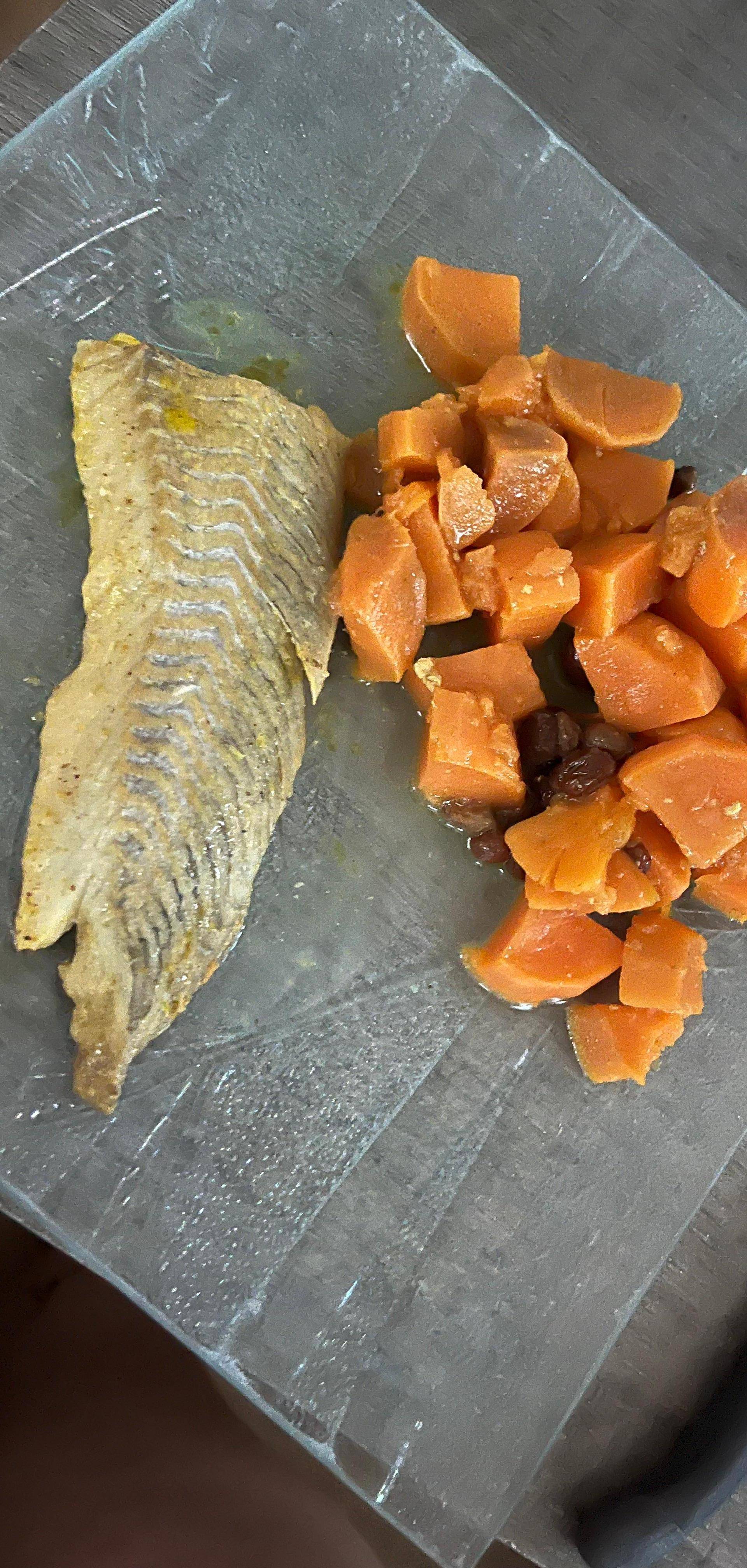 Dos de lieu noir patate douce à la coco - Recette Cookeo | Moulinex