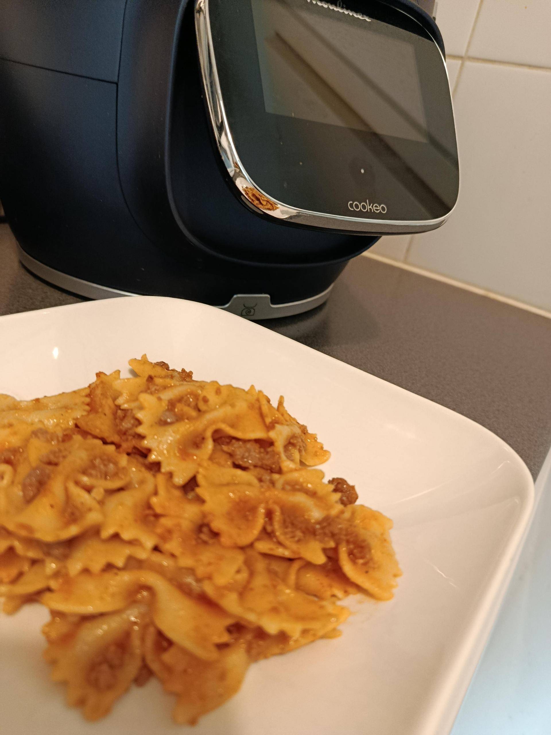 Pâte bolognaise express - Recette Cookeo V3 | Moulinex