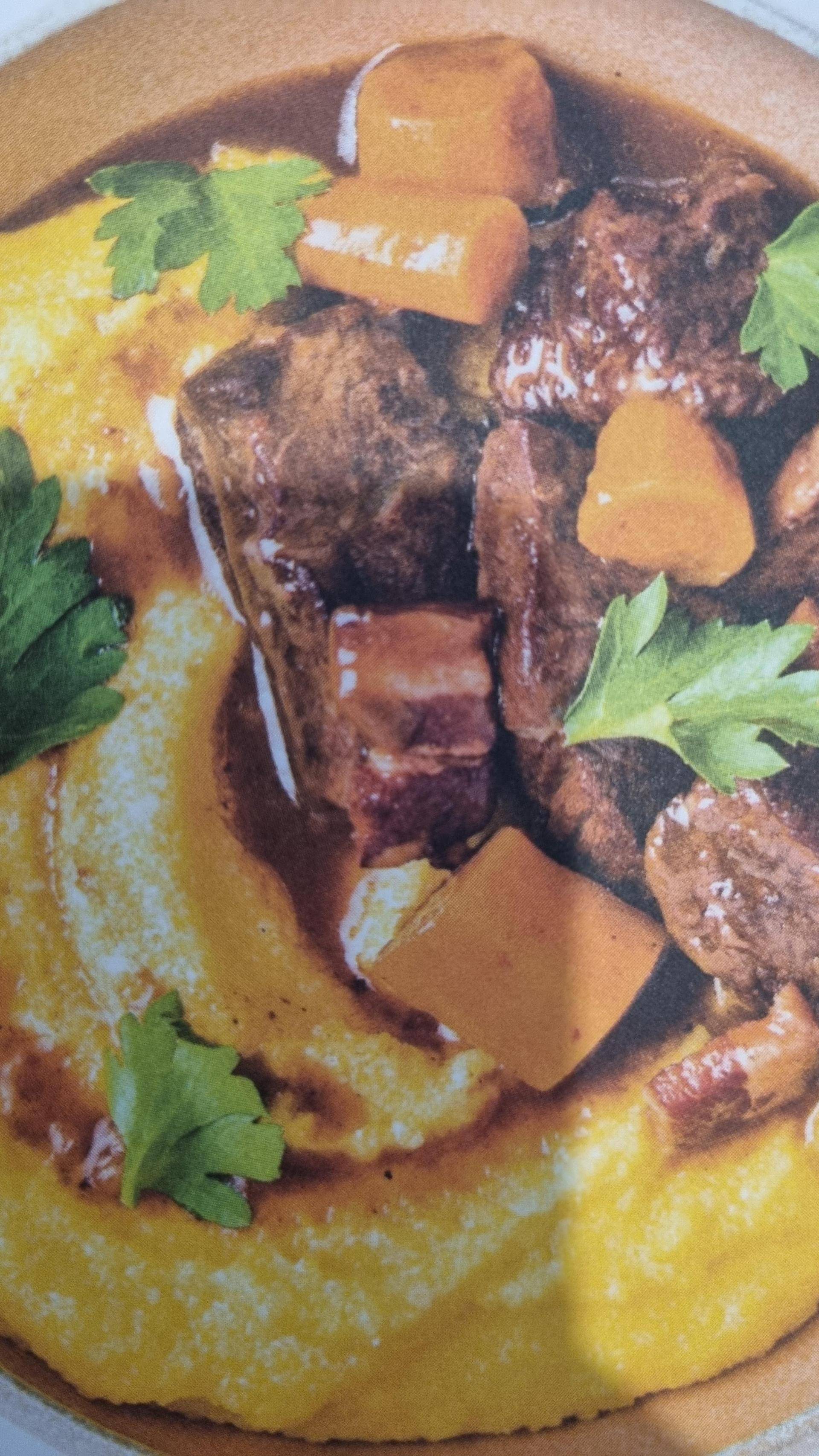 Boeuf Braisé au vin rouge et polenta - Recepten Cookeo | Moulinex