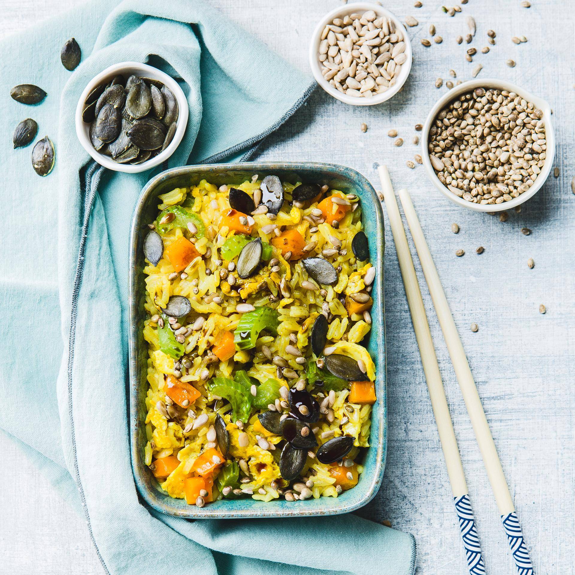 Riz aux graines et épices - Recepten Cookeo | Moulinex