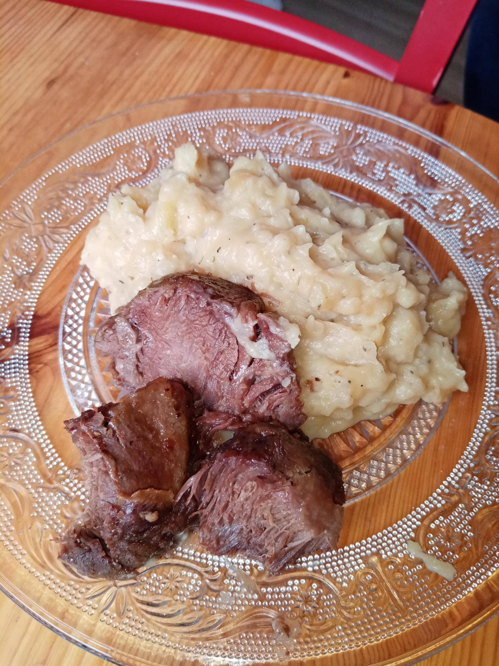 Paleron avec sa purée au miel - Recepten Cookeo | Moulinex