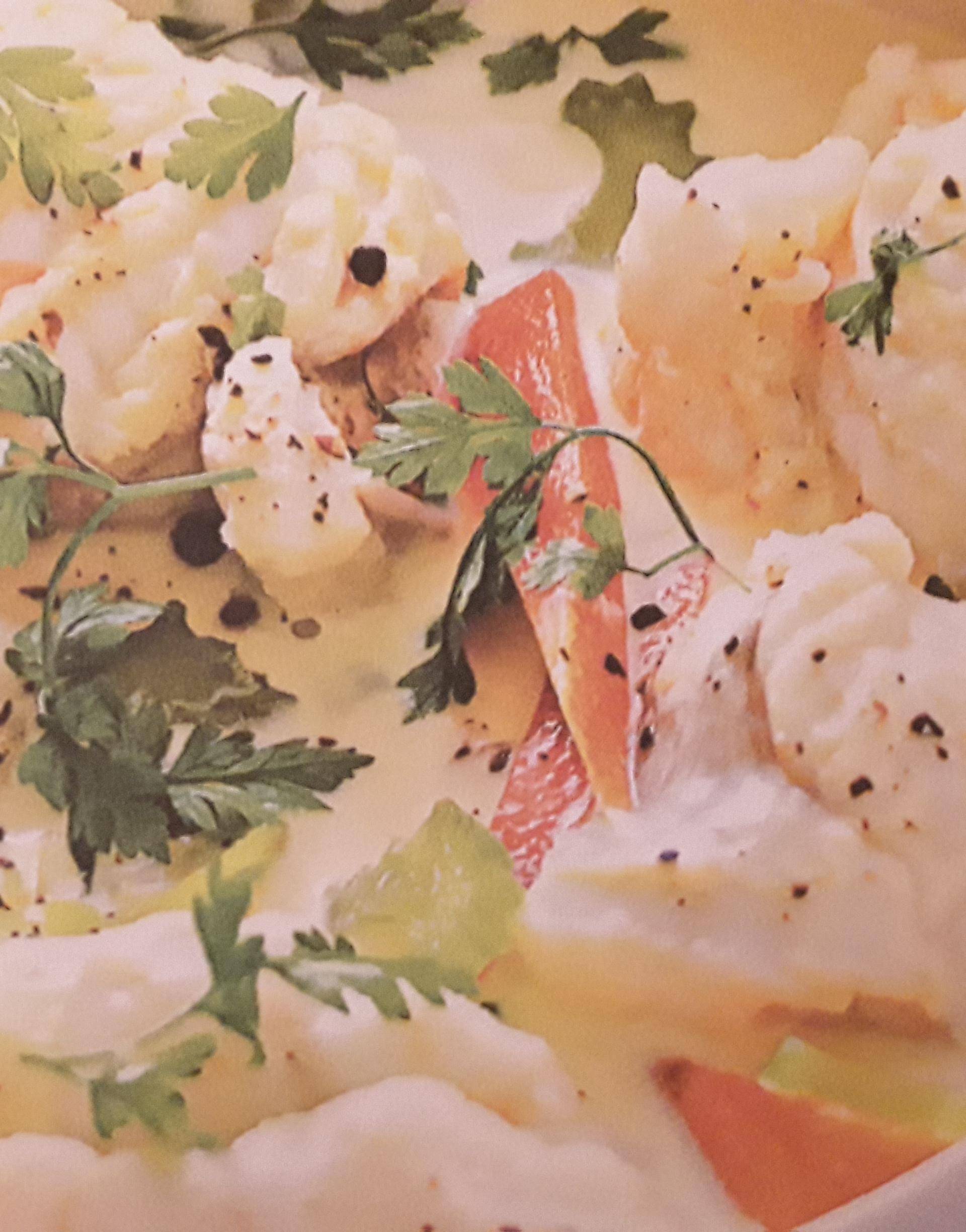 Waterzooï de lotte - Recette Companion Connect | Moulinex