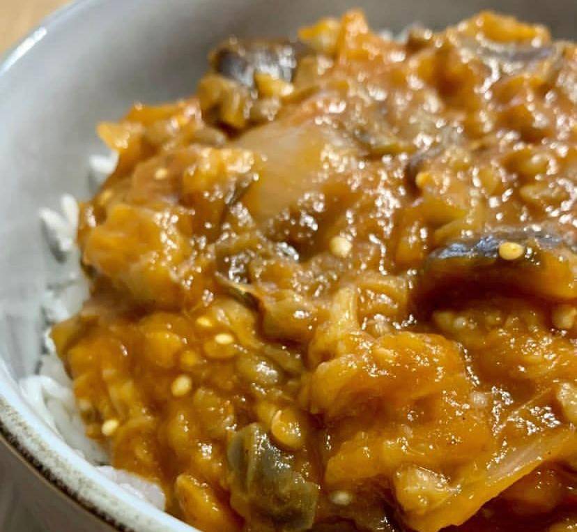 Aubergines et lentilles corail à la tomate - Recepten Cookeo | Moulinex