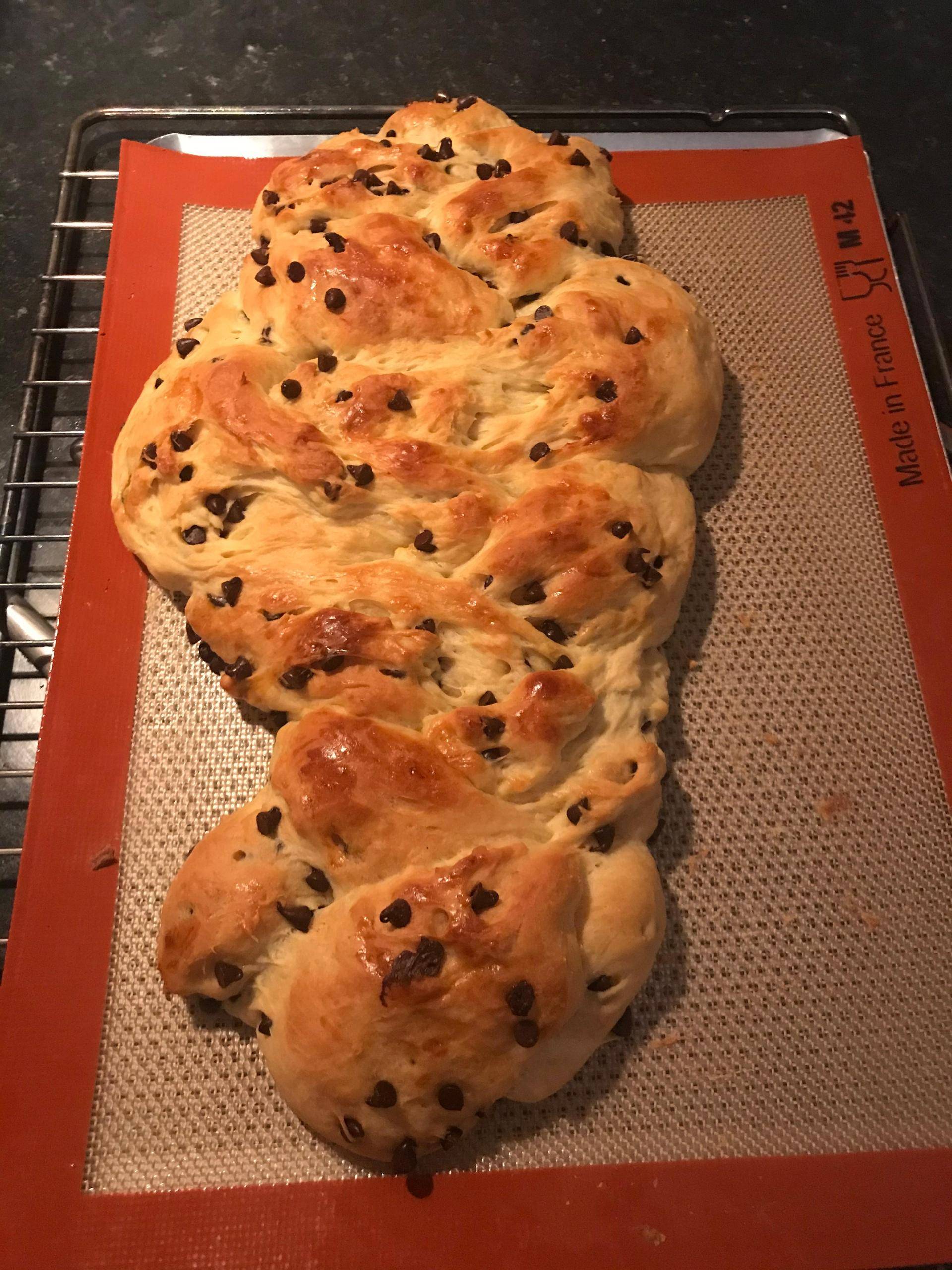 Brioche filante aux pépites de chocolat - Recepten Companion Connect XL | Moulinex