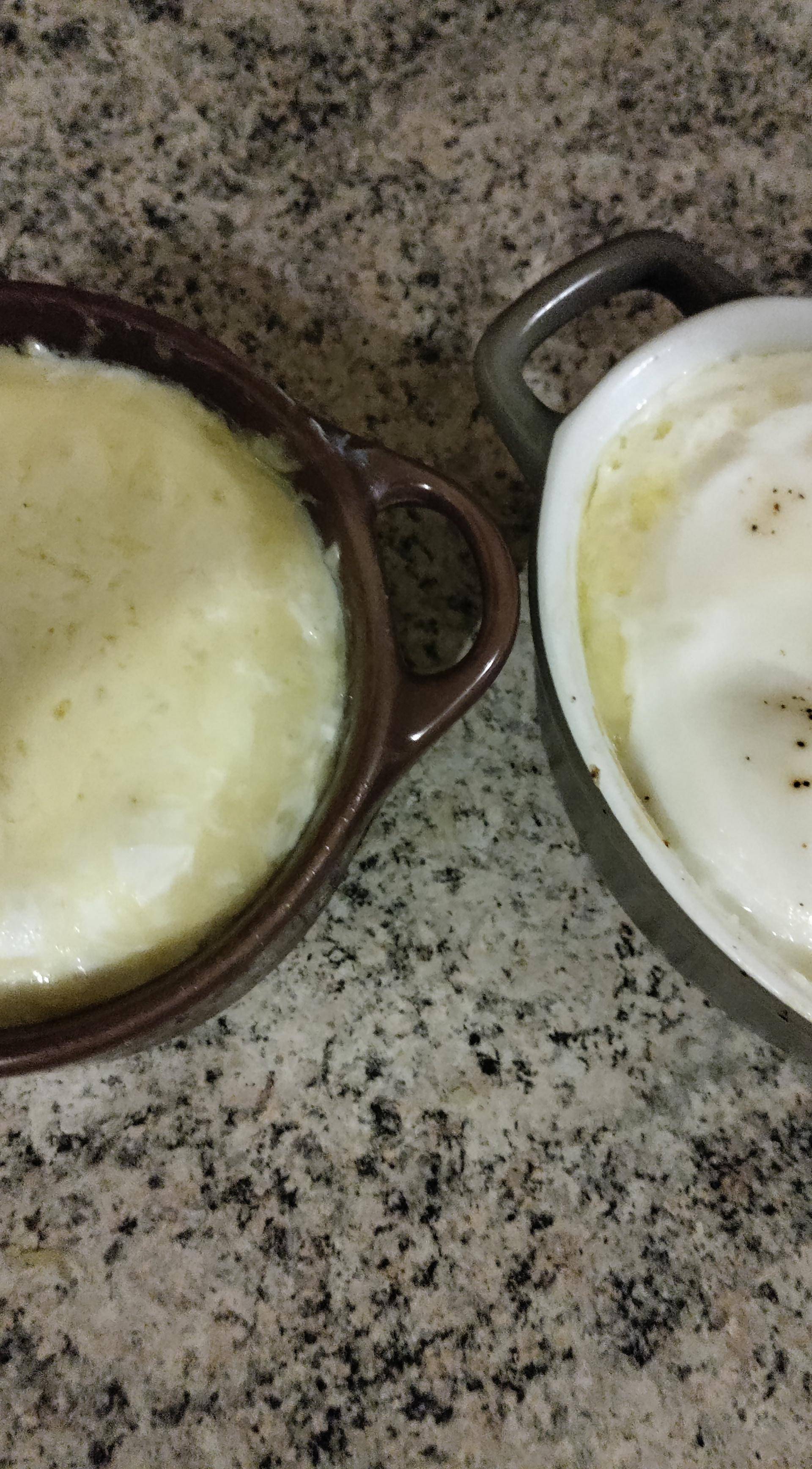 Oeufs cocotte "lardons, champignons" (Cheddar ou Comté) - Recette Cookeo | Moulinex