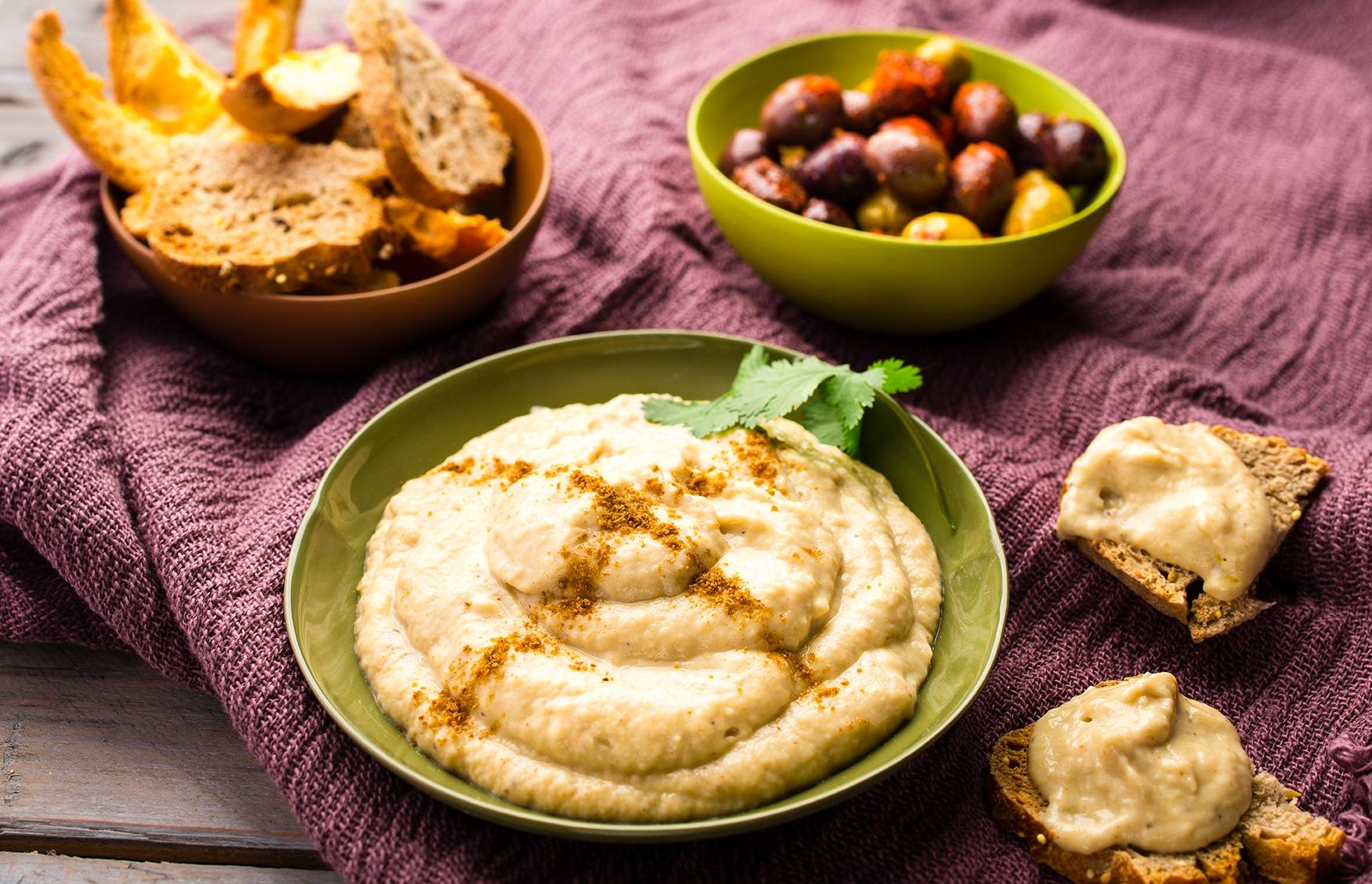 Caviar d'aubergine au sésame - Recette Cookeo | Moulinex