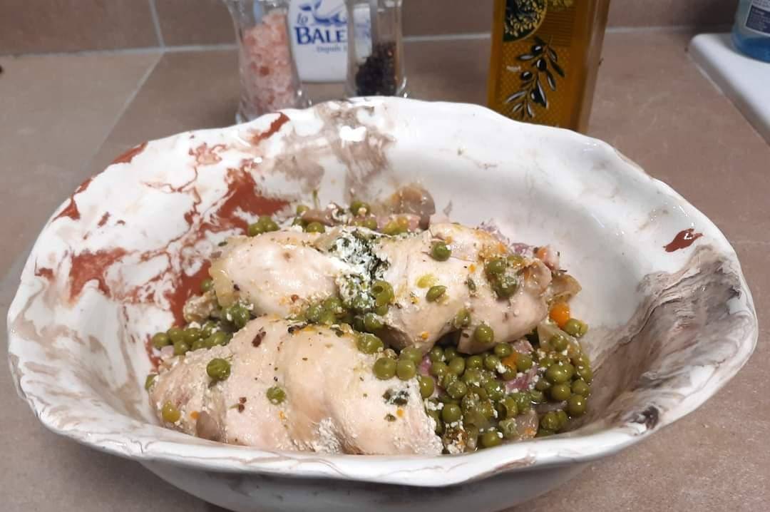 BLANC DE POULET FARCI A LA RICOTTA - Recepten Cookeo | Moulinex