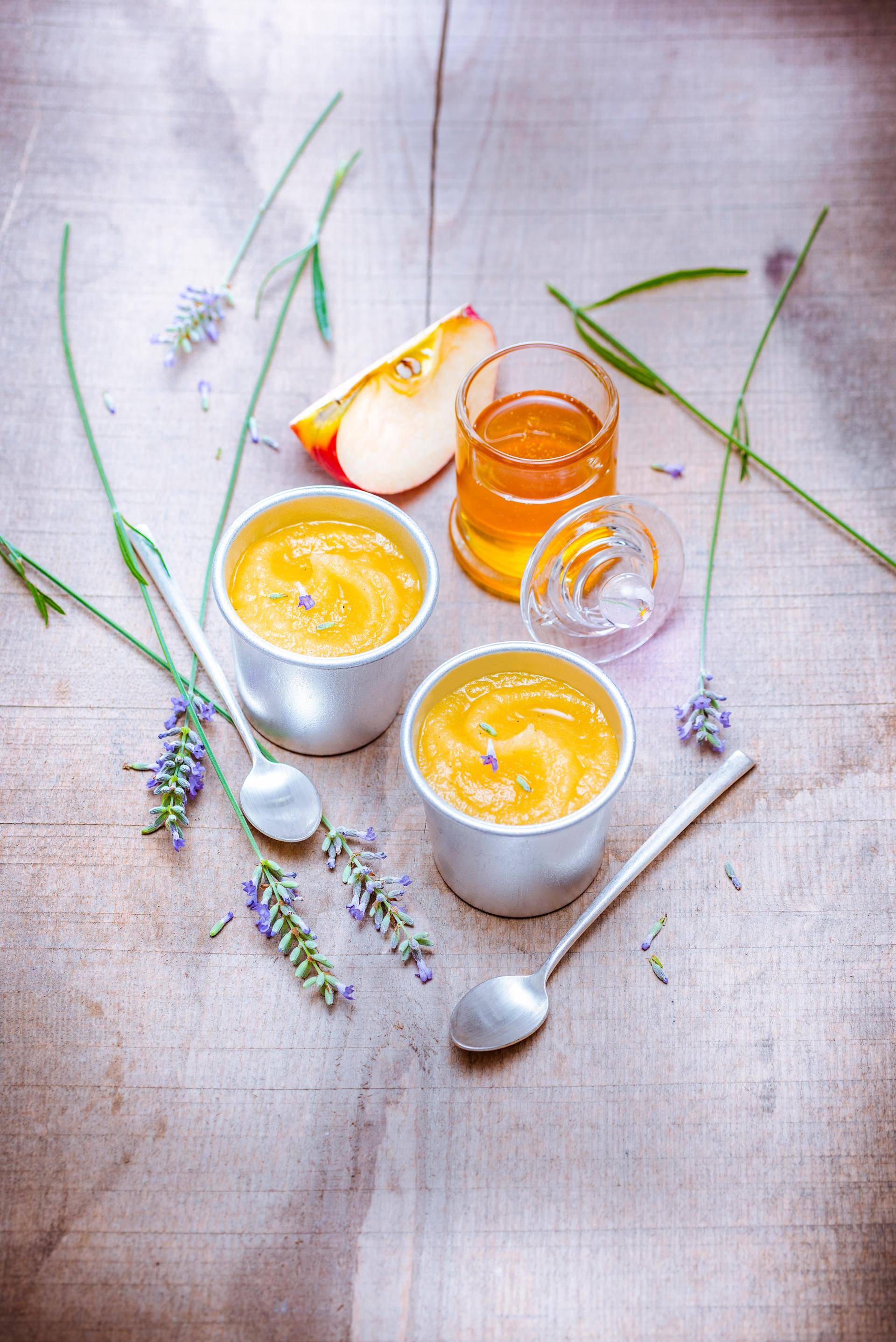 Compote de pomme au miel de lavande - Recette Ultrablend Cook | Moulinex