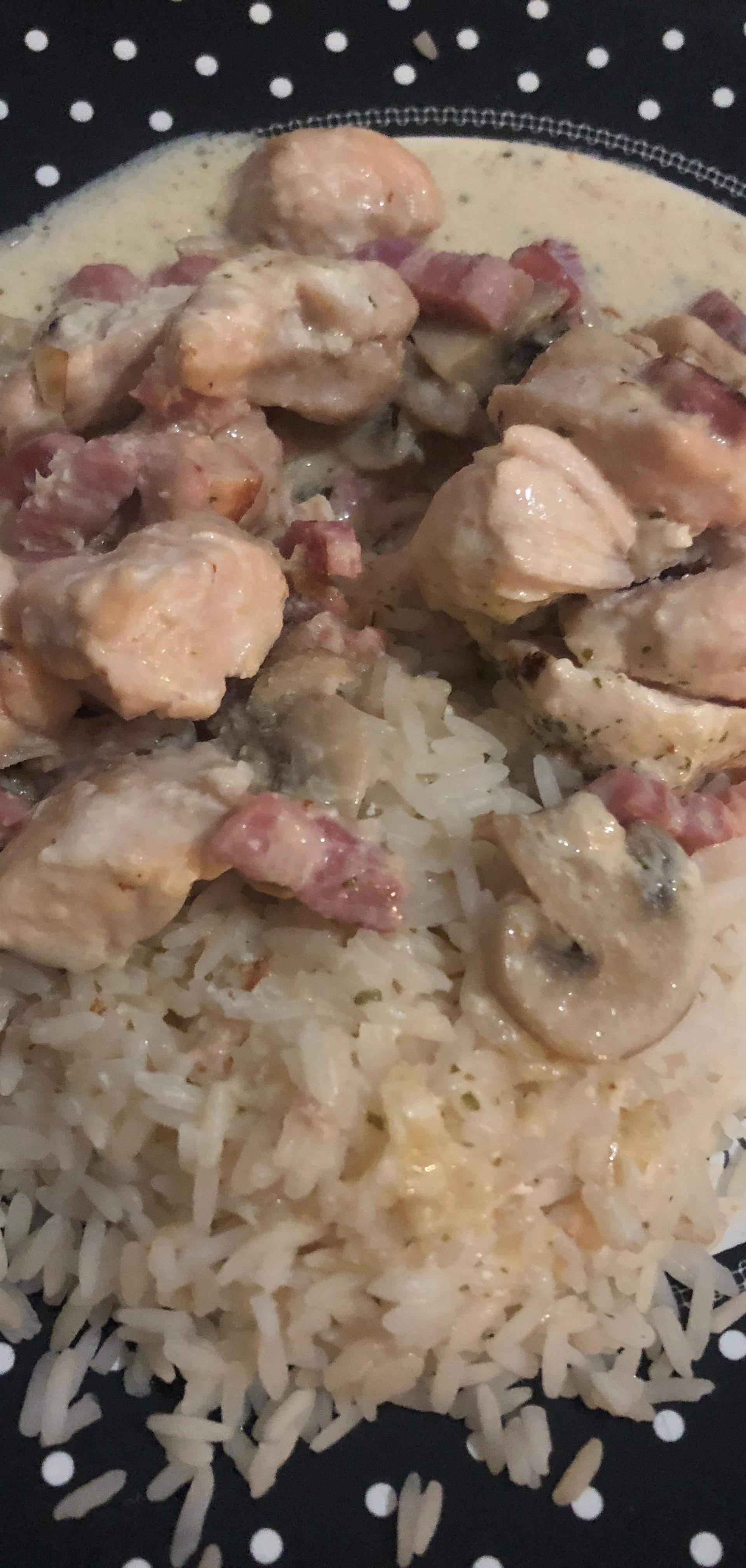 Poulet à la crème - Recette Cookeo | Moulinex