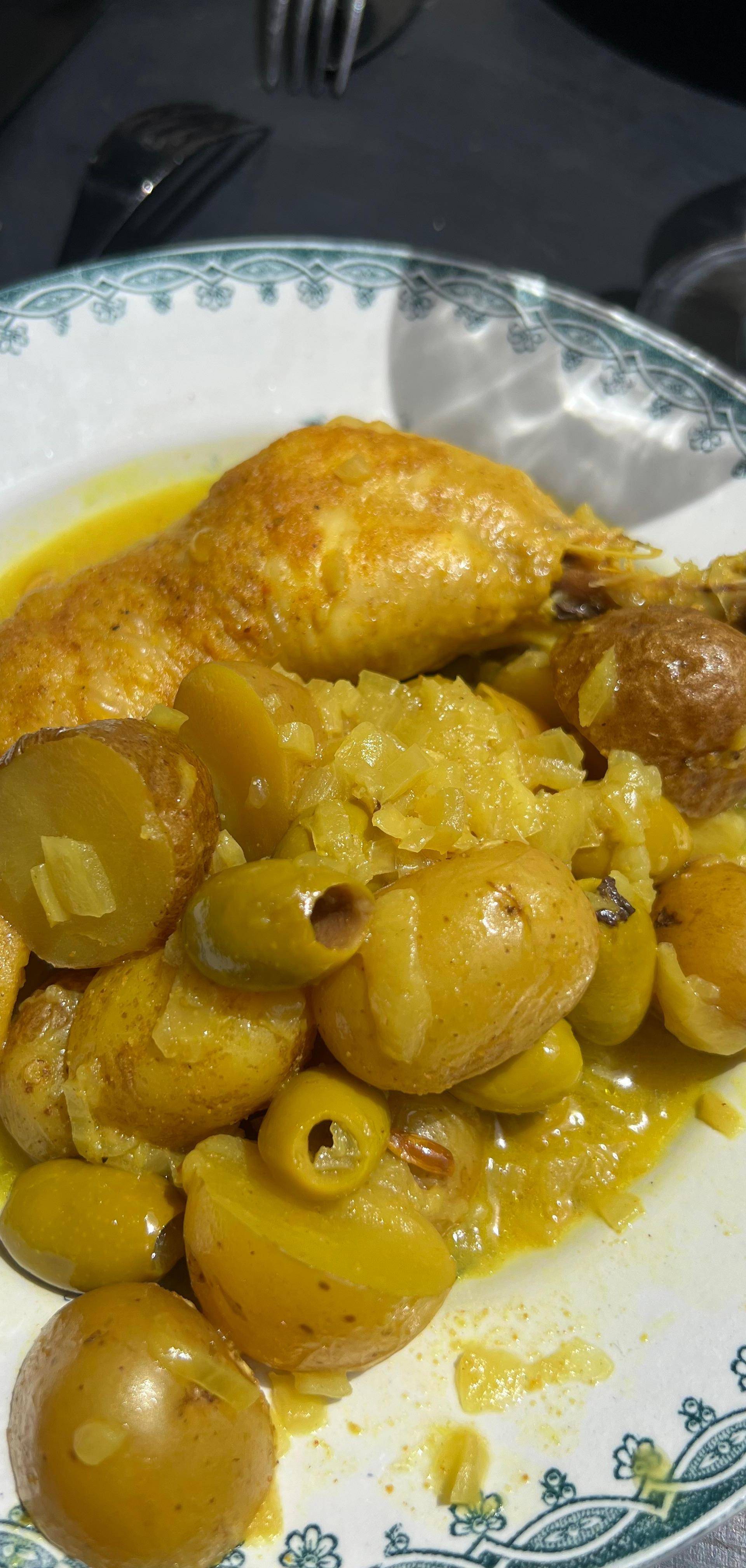 Poulet citron confit olives - Recette Cookeo | Moulinex