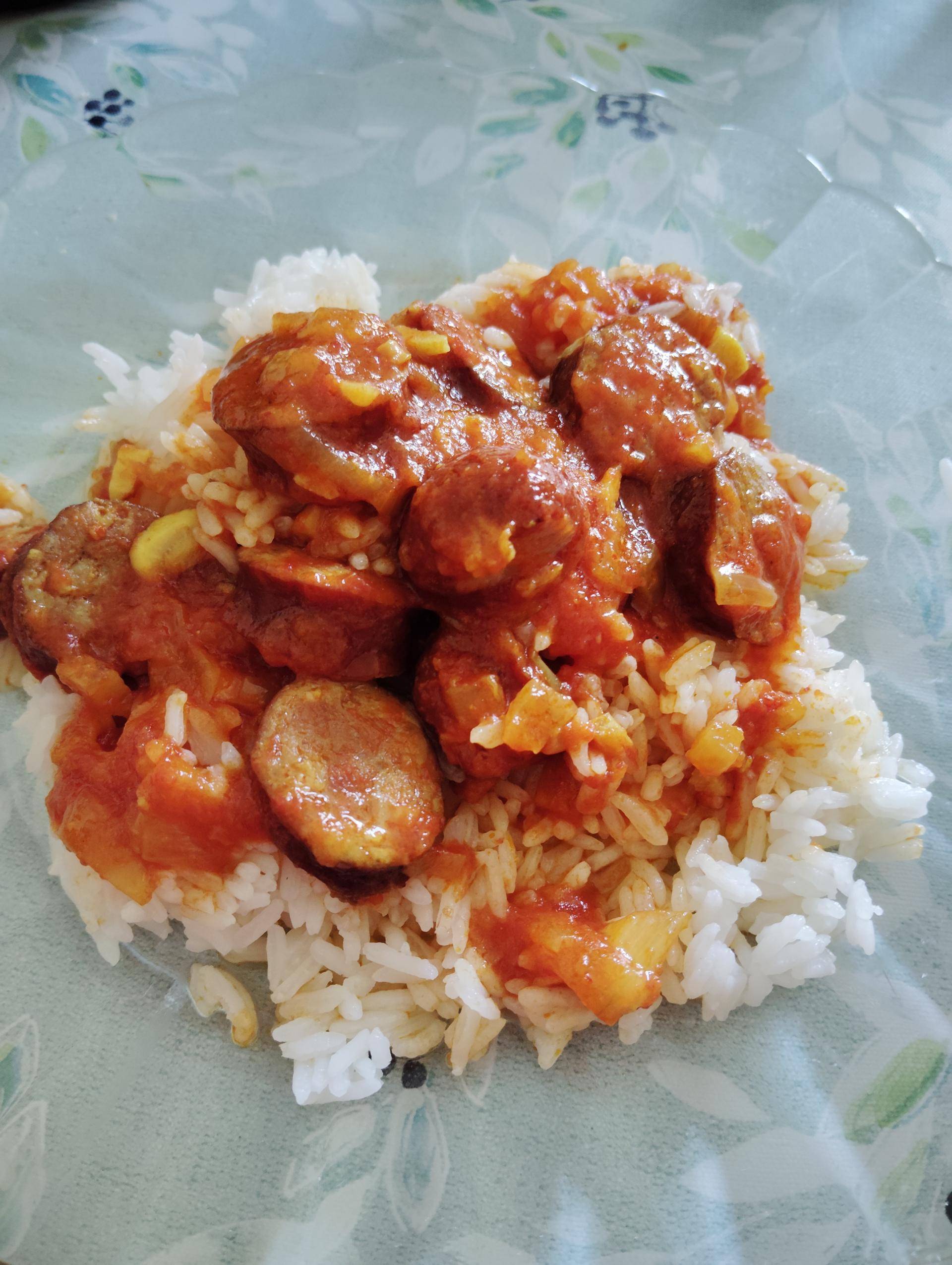 Saucisse fumée façon rougail - Recepten Cookeo | Moulinex