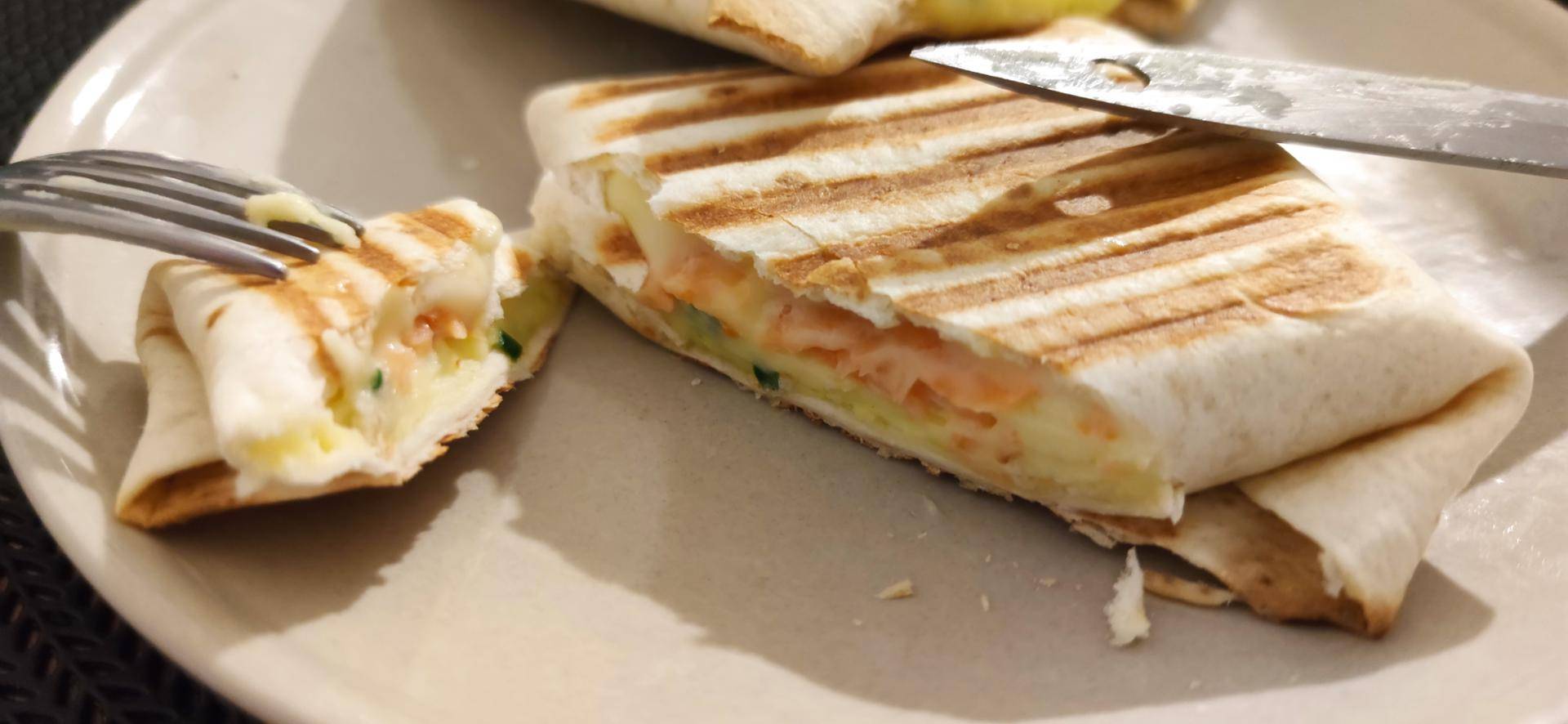 French tacos au saumon - Recepten Companion Connect XL | Moulinex
