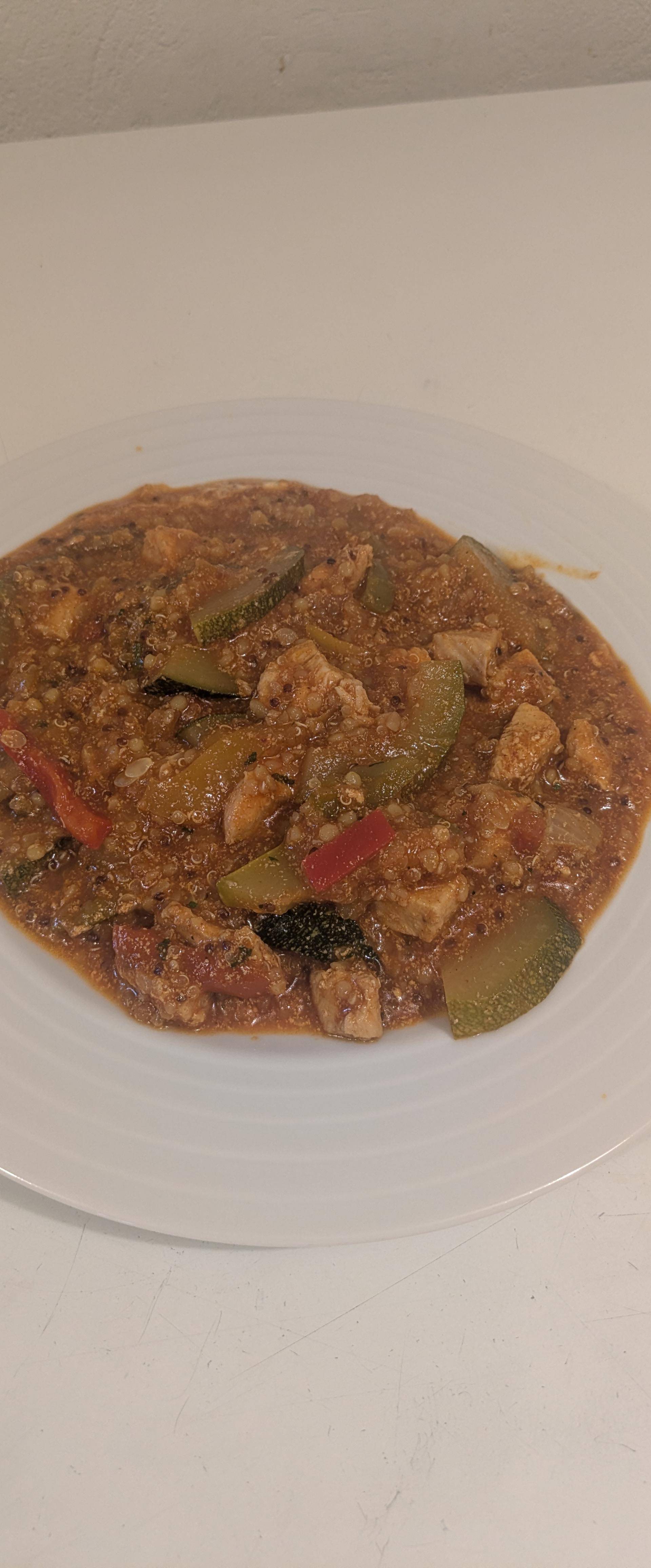 Quinoa poulet courgettes - Recette Cookeo | Moulinex