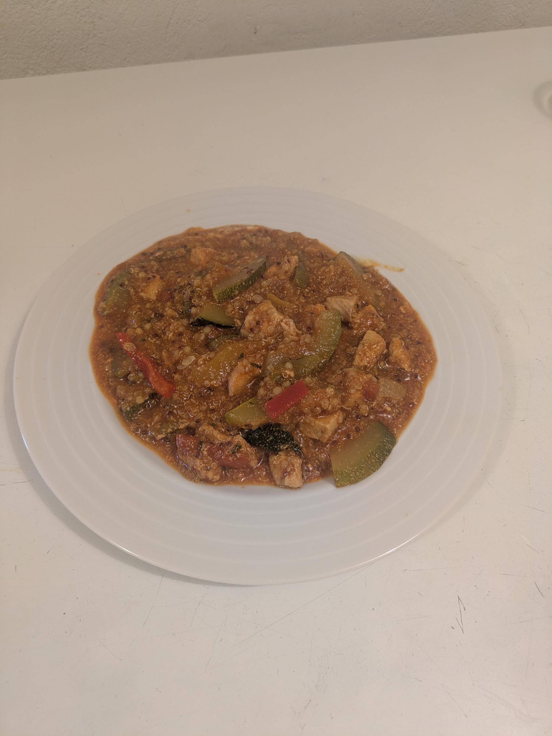 Quinoa poulet courgettes - Recette Cookeo | Moulinex