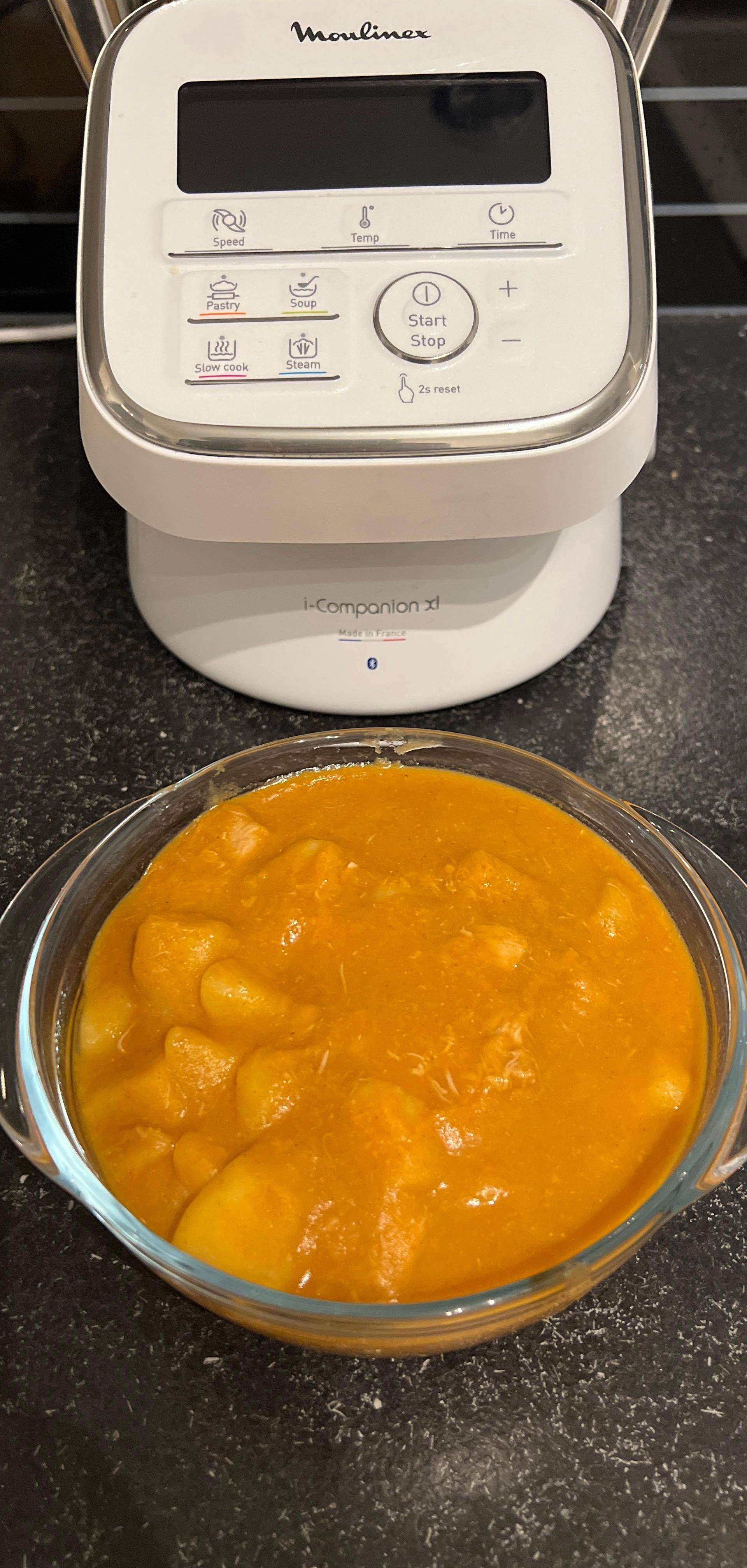 Médaillons de poulet et pommes de terre au paprika - Recette Companion Connect XL | Moulinex