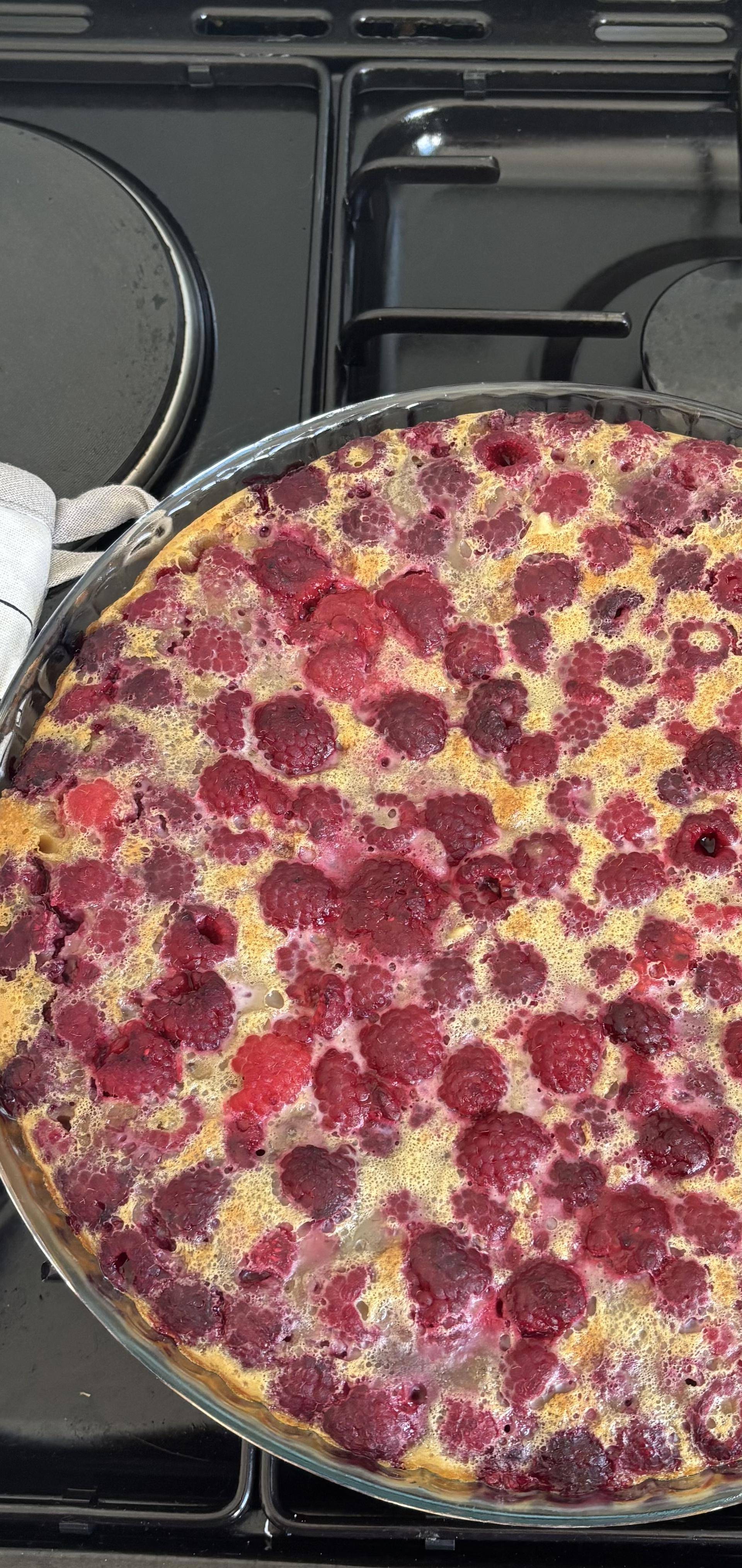 Clafoutis Framboises - Recette Companion Connect XL | Moulinex
